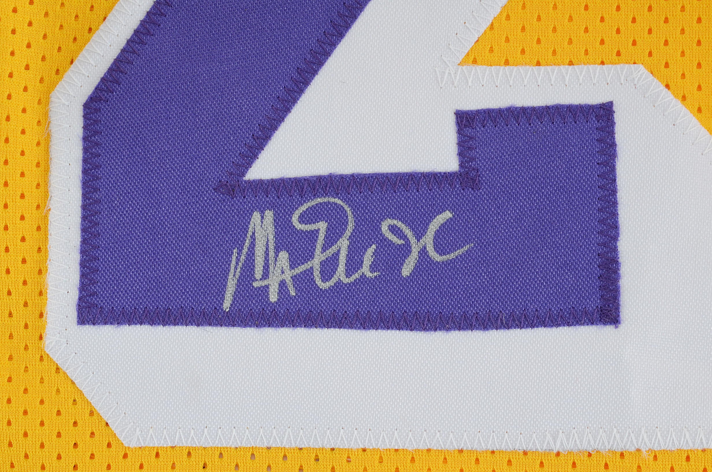 Magic Johnson Signed Lakers NBA Jersey JSA