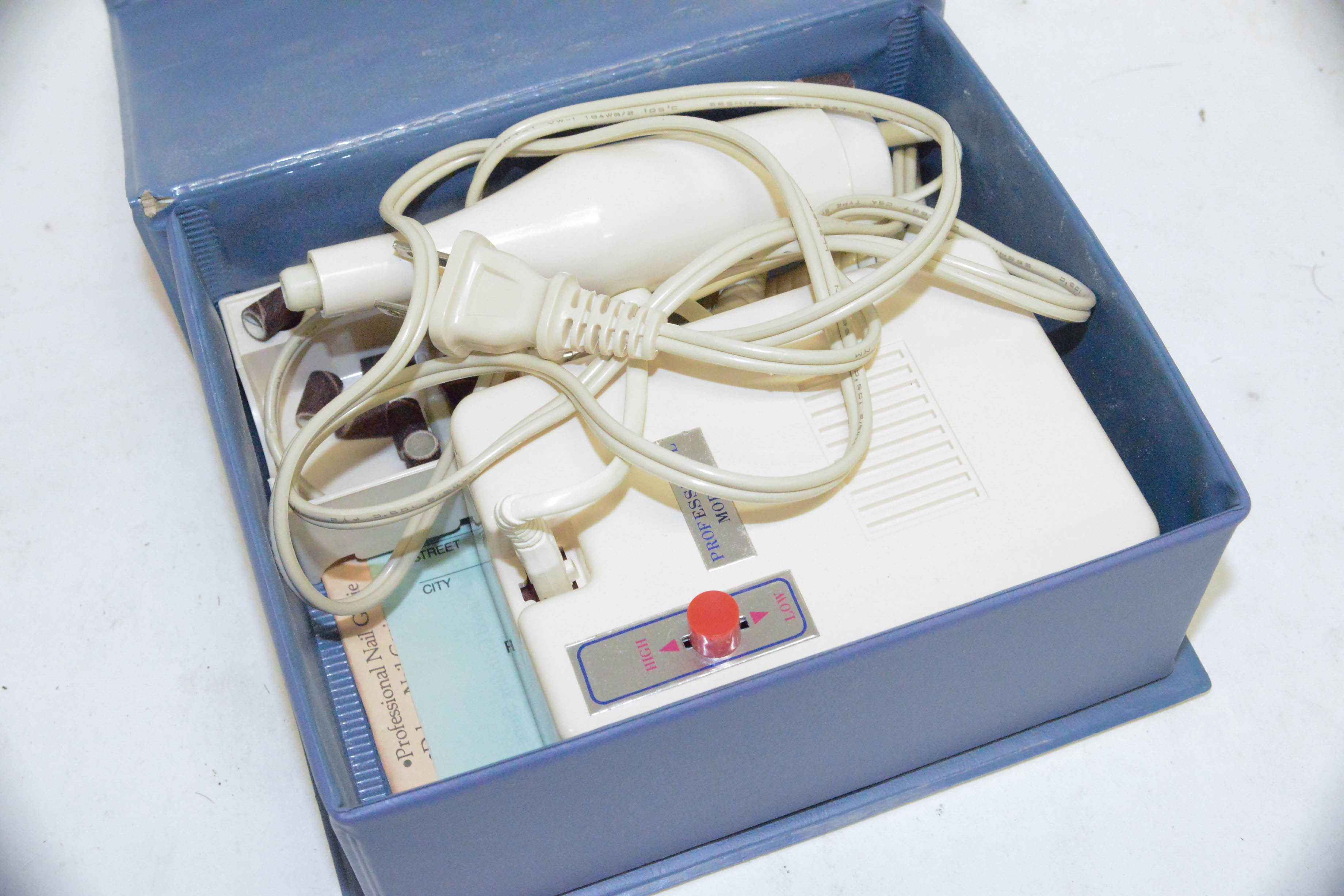 Vintage Nail Genie: Electric Manicure Machine