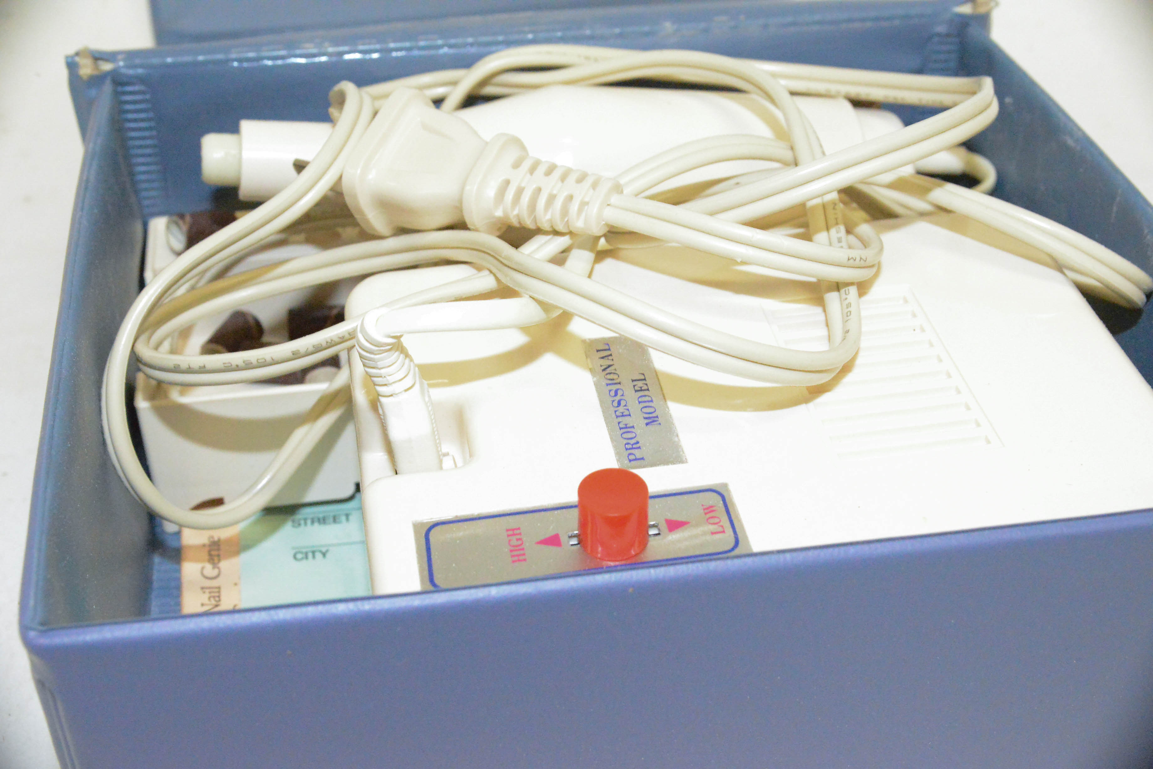 Vintage Nail Genie: Electric Manicure Machine