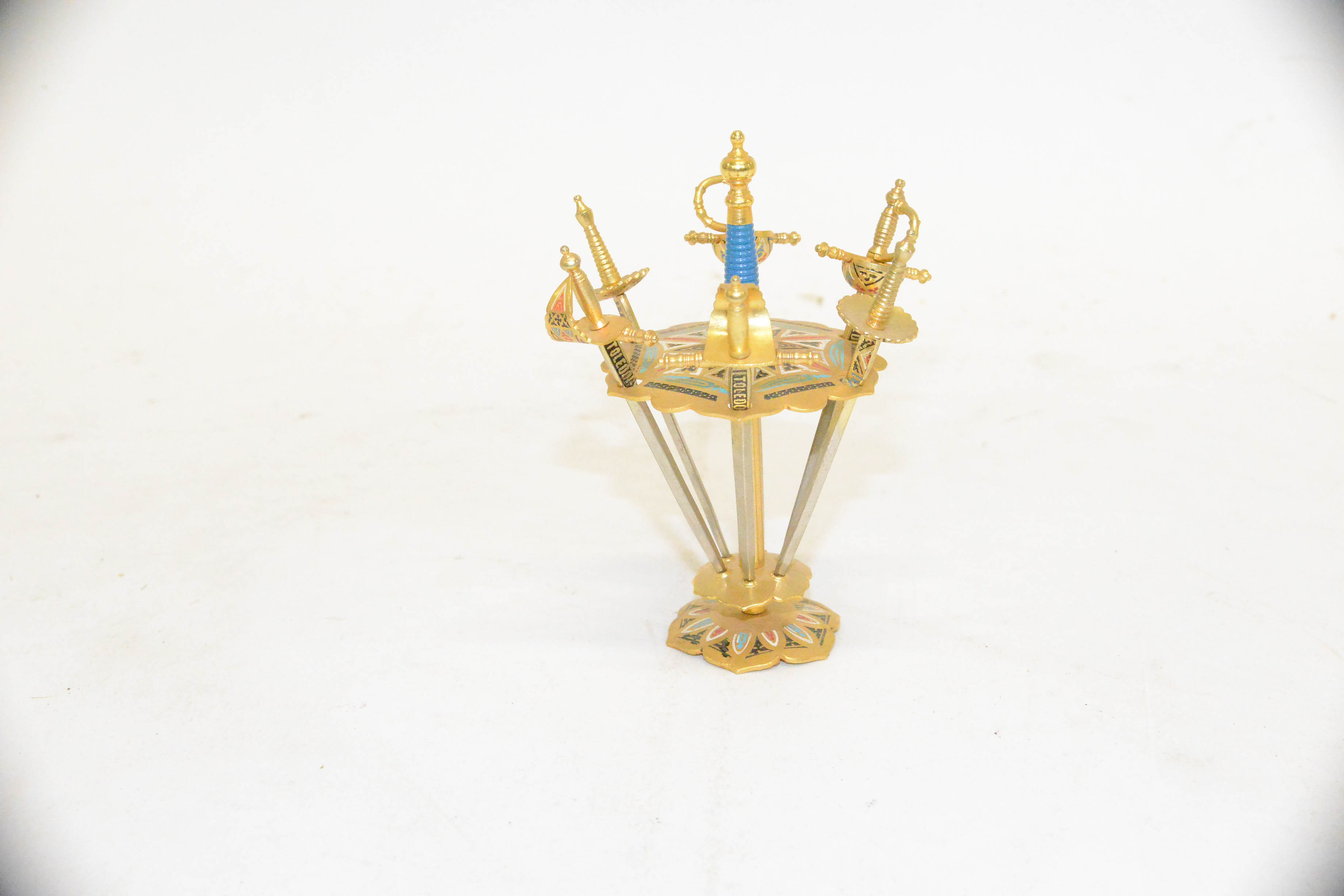 Hand Painted Spanish Sword Toothpicks by Toledo