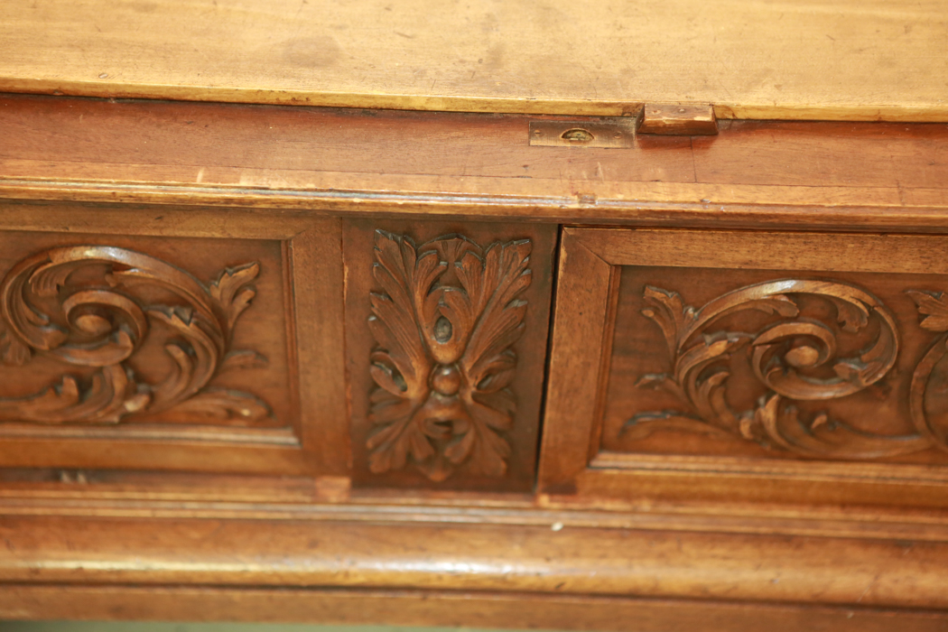 French Renaissance Revival Style Walnut Armoire