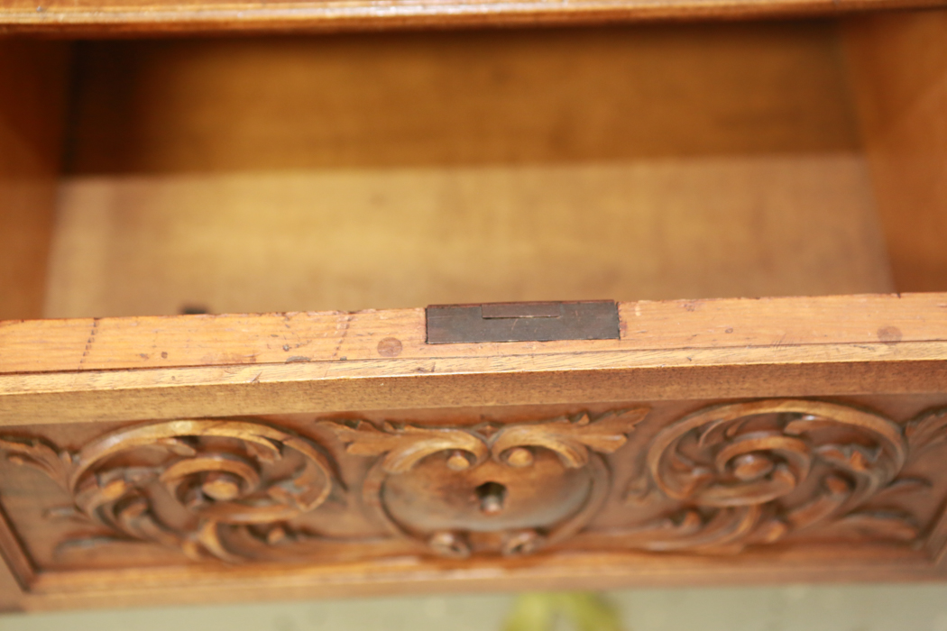 French Renaissance Revival Style Walnut Armoire