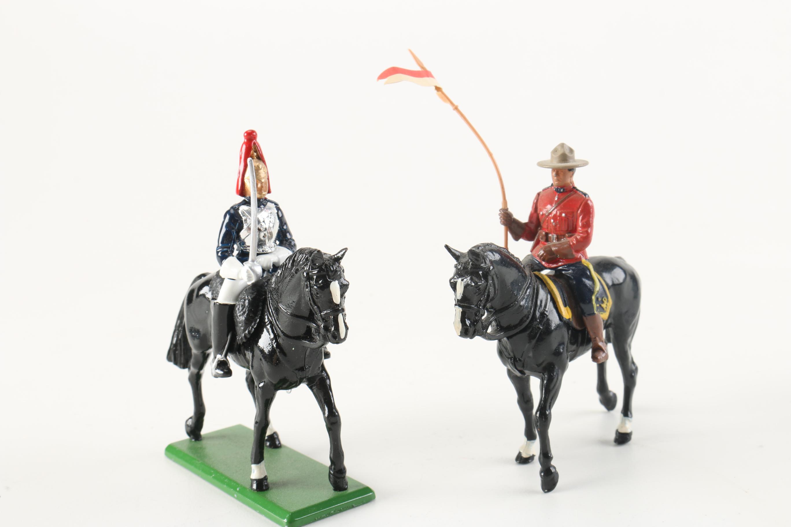 Metal Toy British Soldiers