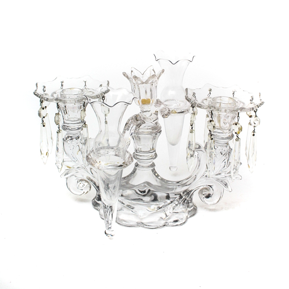 Vintage Cambridge Glass Candelabra