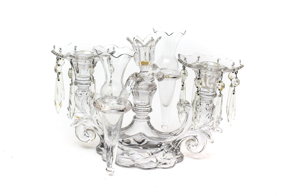 Vintage Cambridge Glass Candelabra