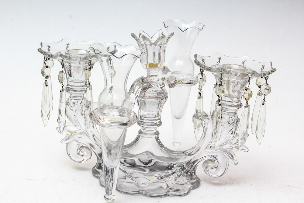 Vintage Cambridge Glass Candelabra