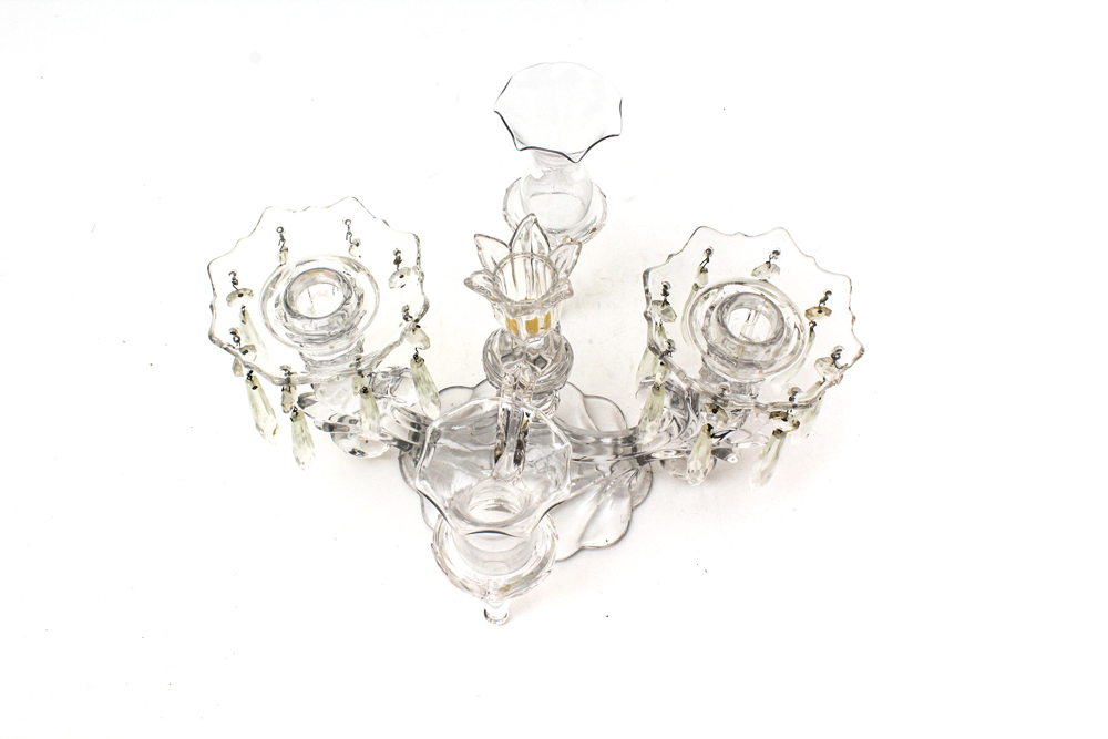 Vintage Cambridge Glass Candelabra