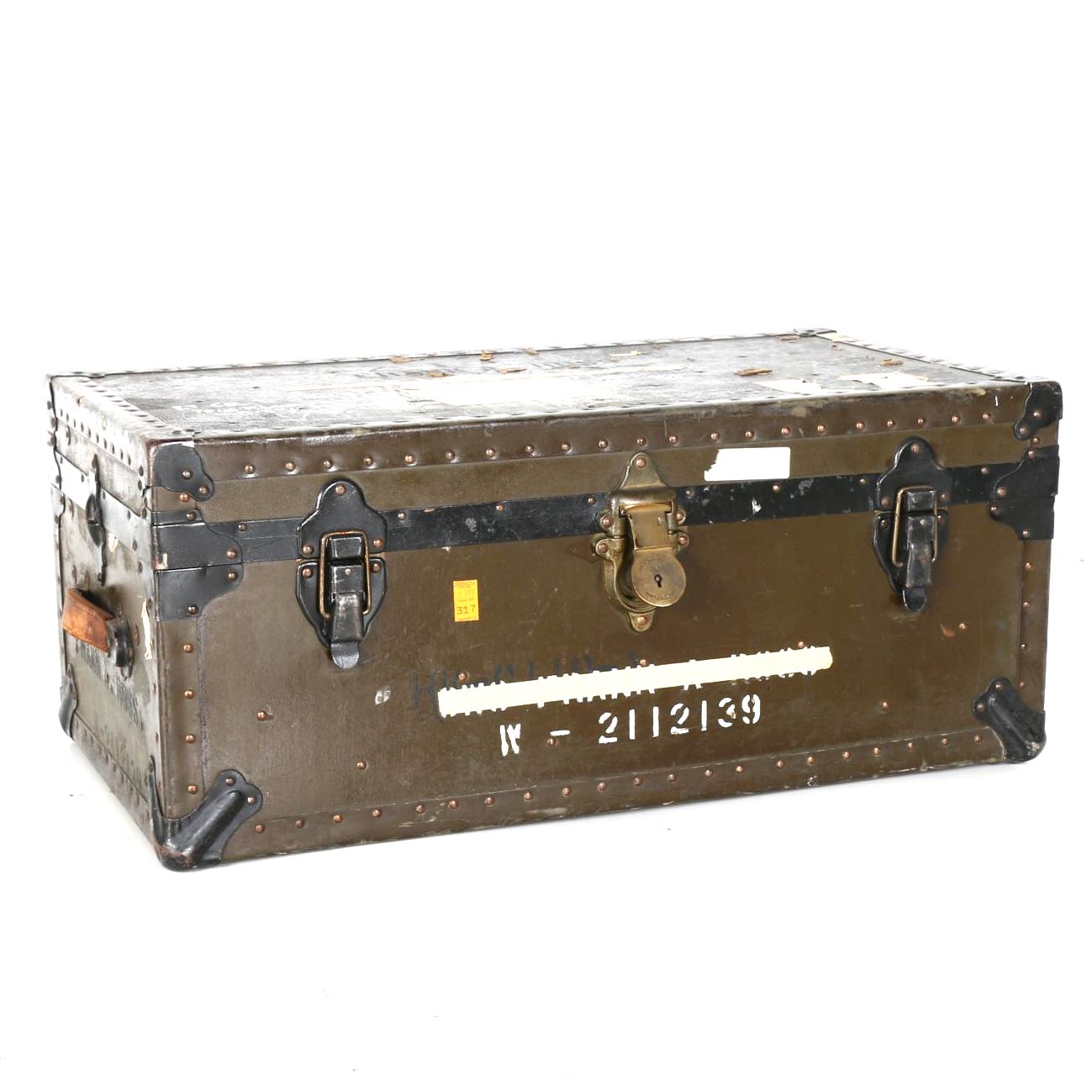 Vintage Military Trunk