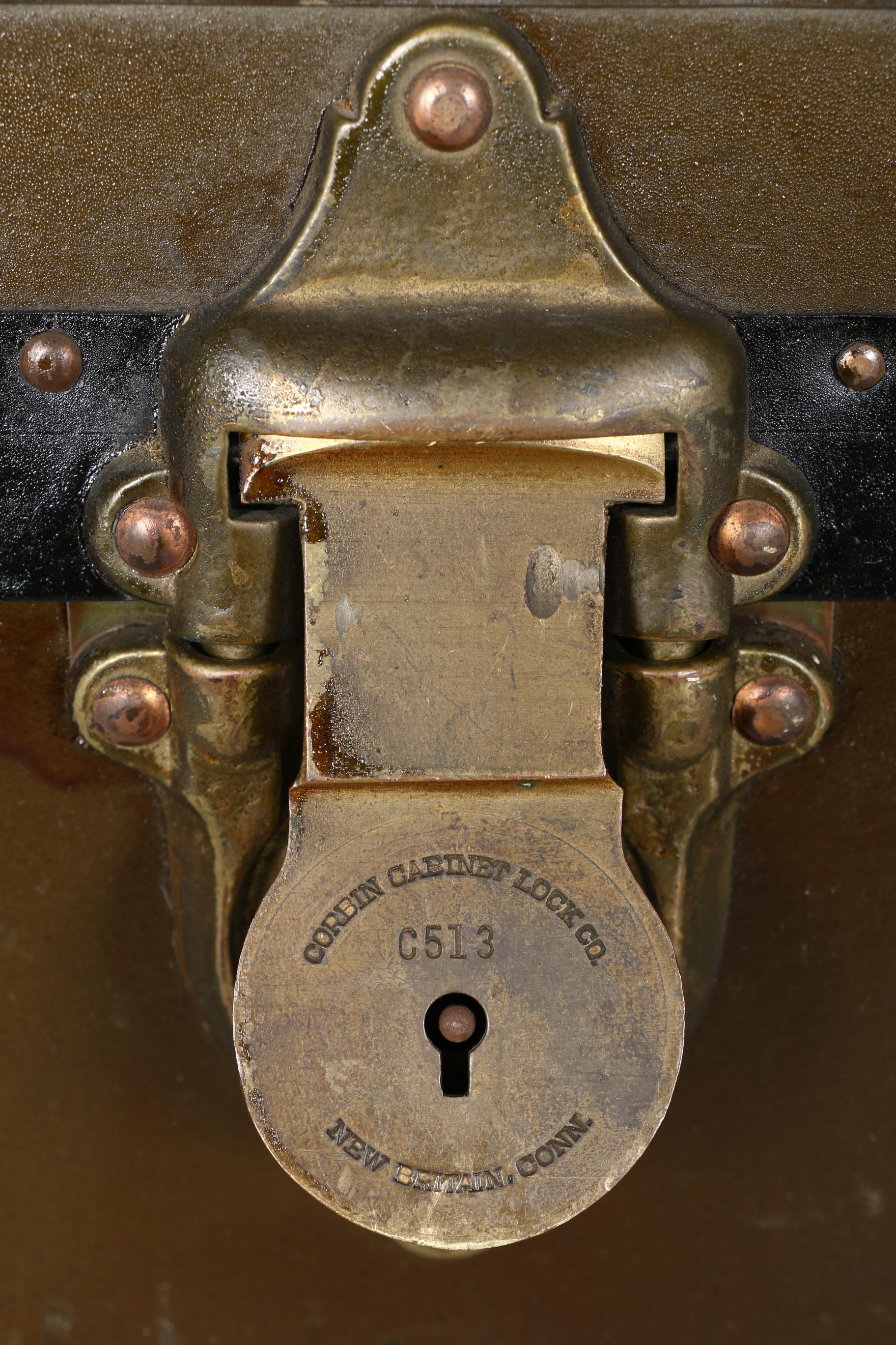 Vintage Military Trunk