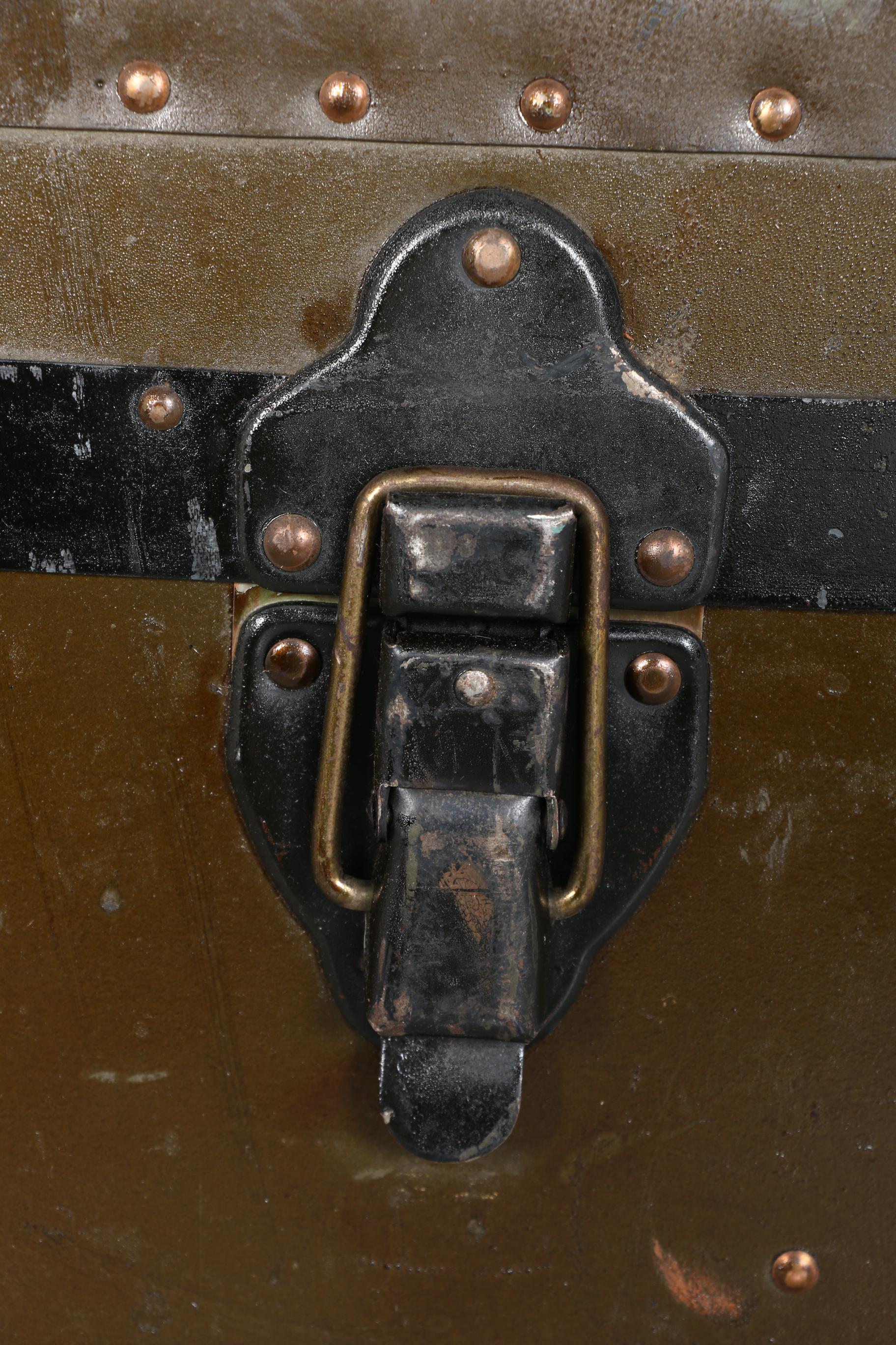 Vintage Military Trunk