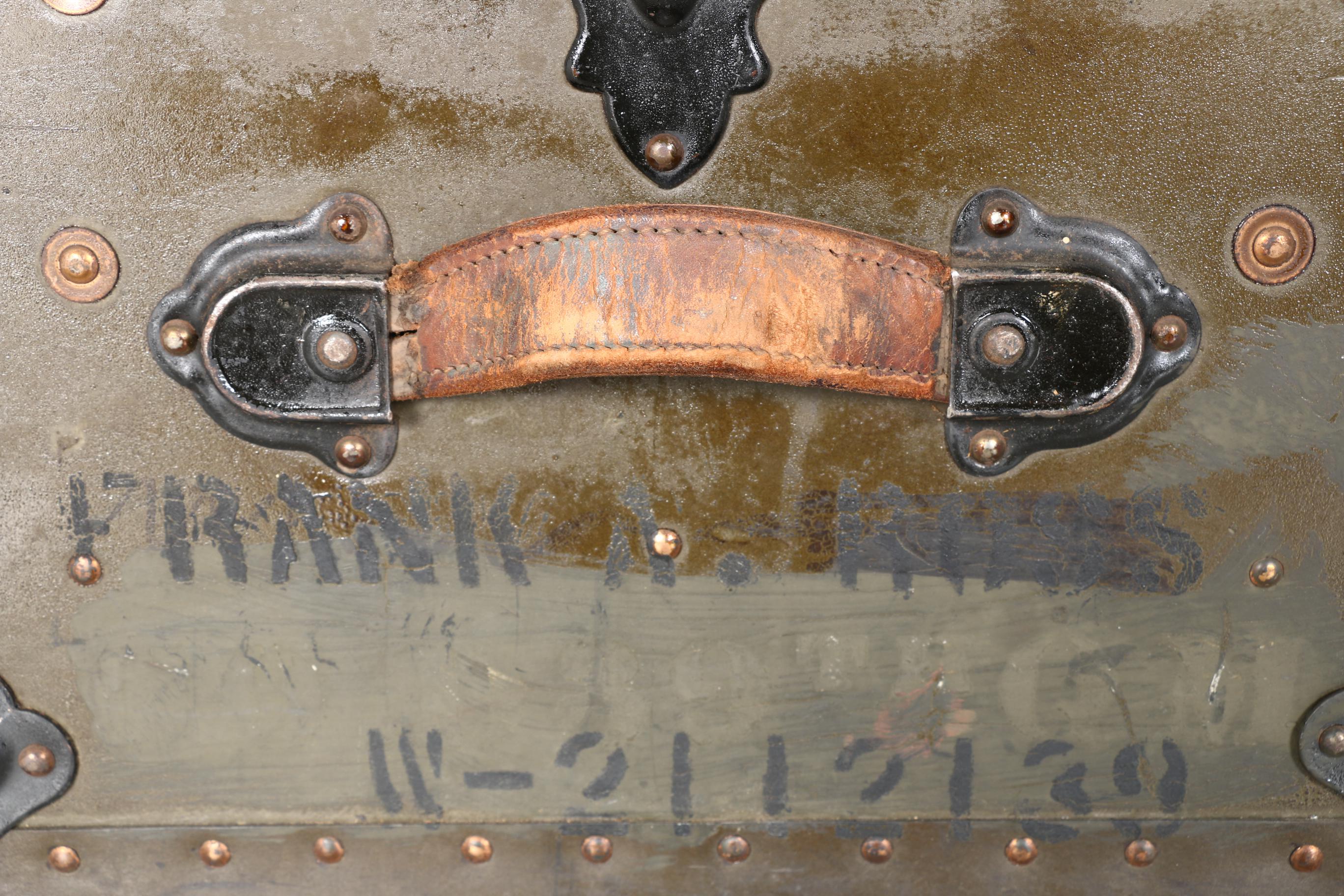 Vintage Military Trunk