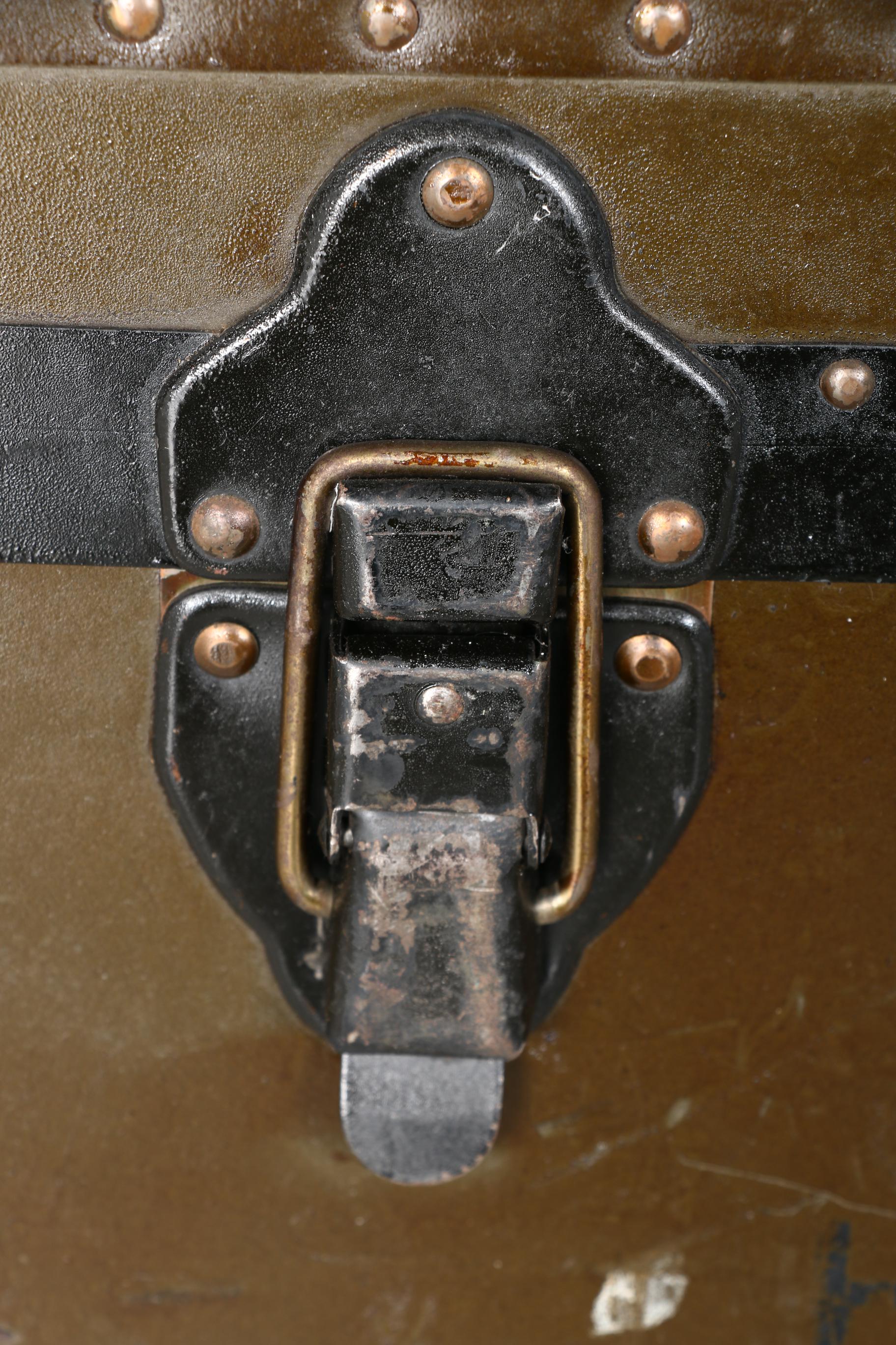 Vintage Military Trunk