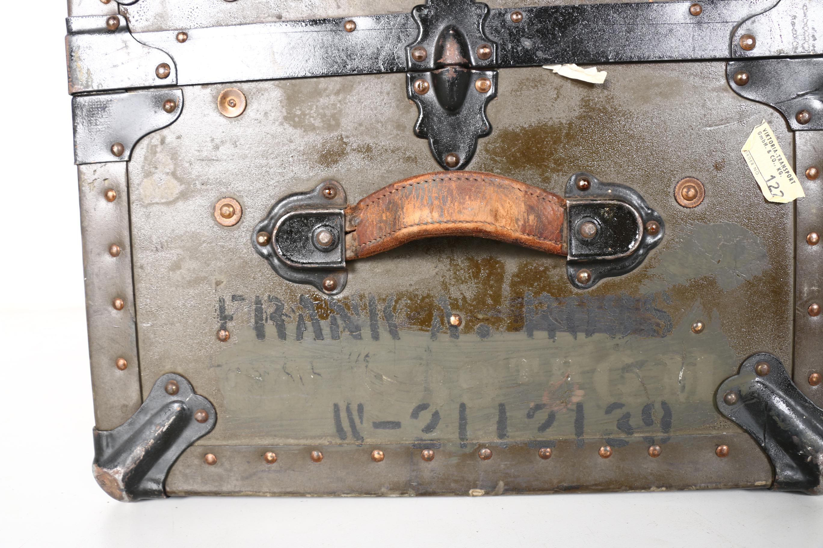 Vintage Military Trunk