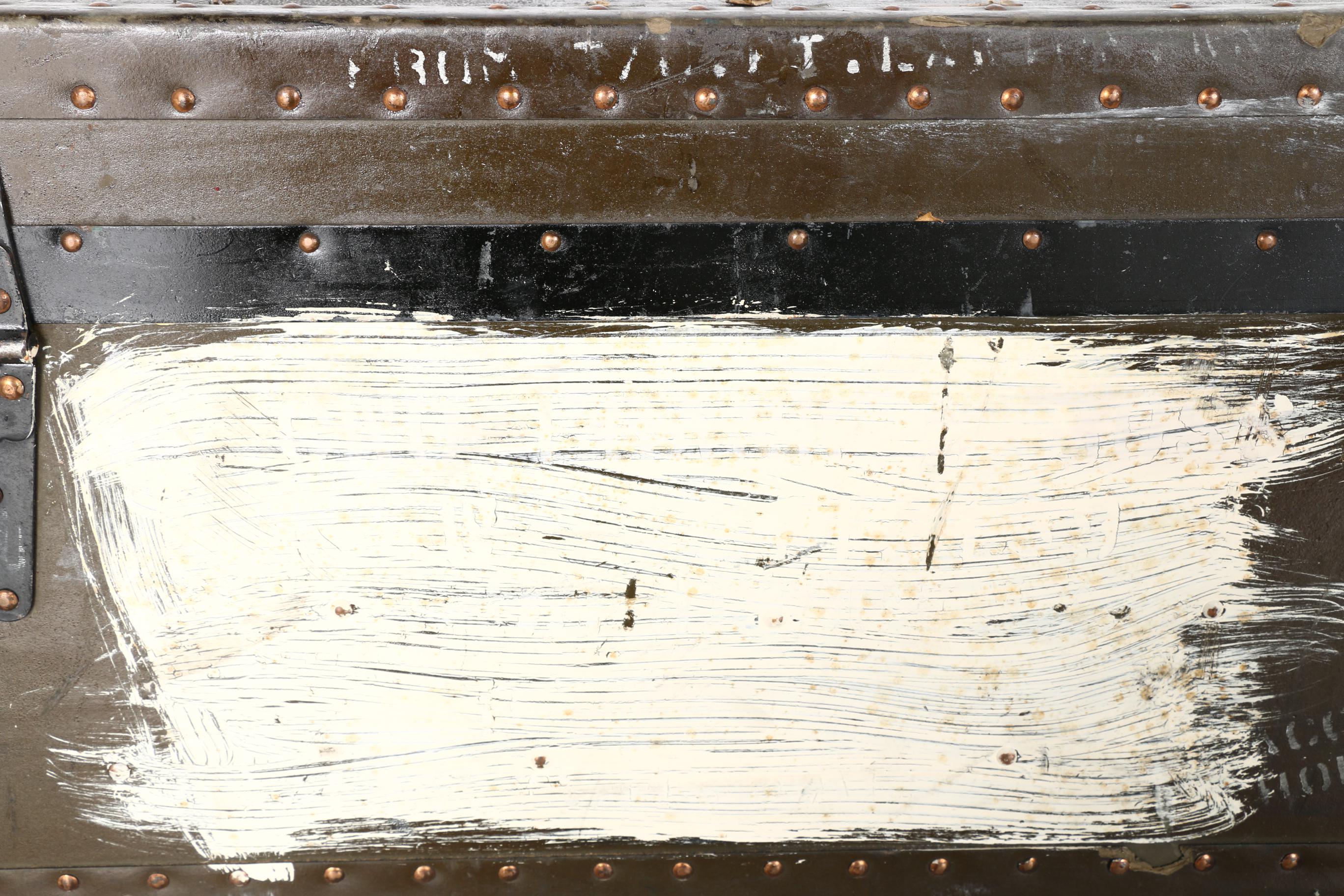 Vintage Military Trunk