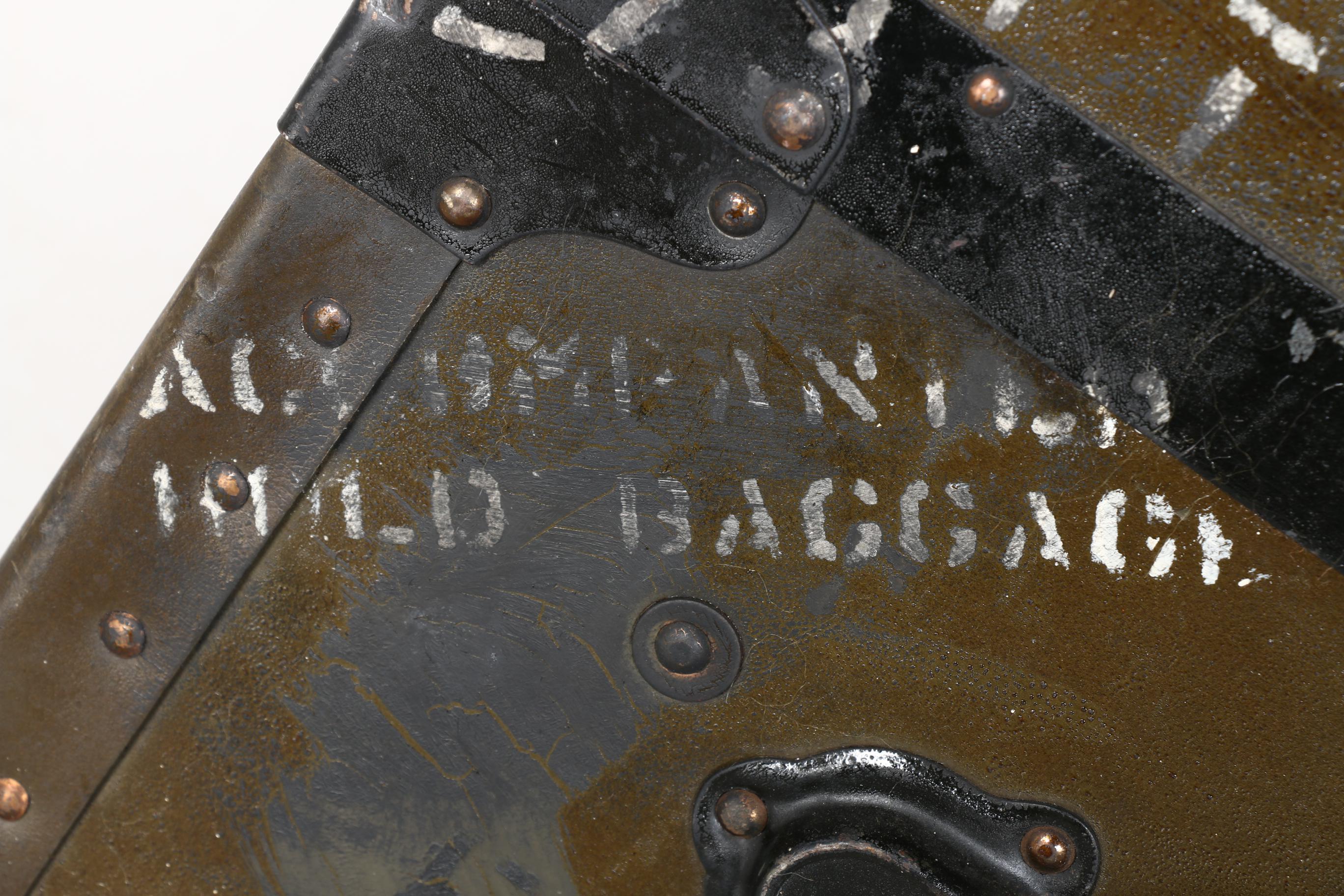 Vintage Military Trunk