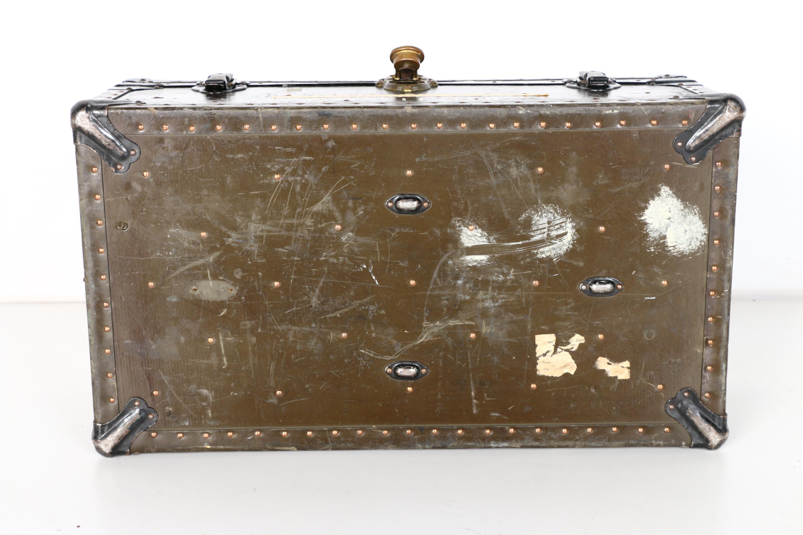 Vintage Military Trunk