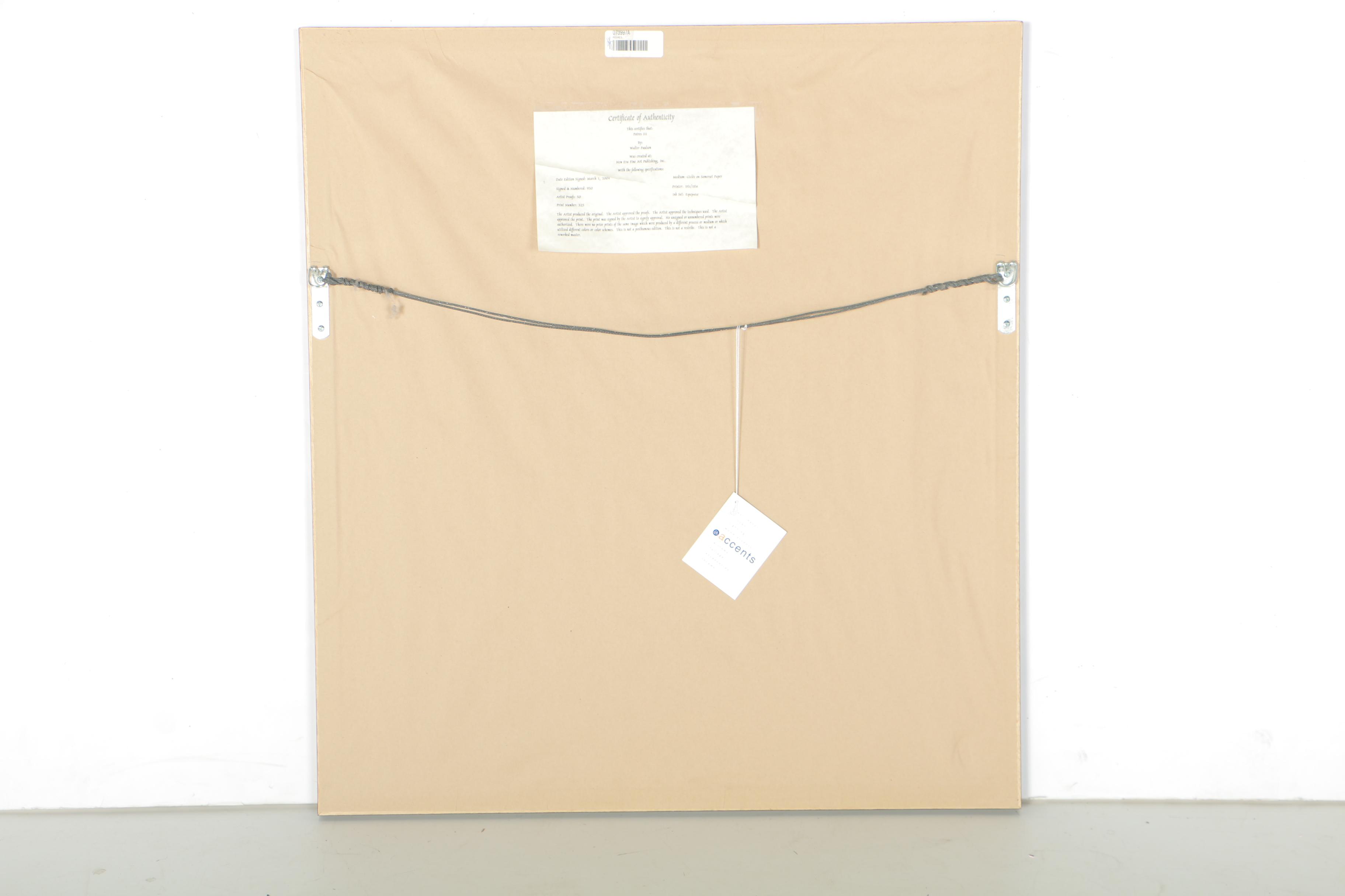 Walter Paulson Limited Edition Giclees of Pears