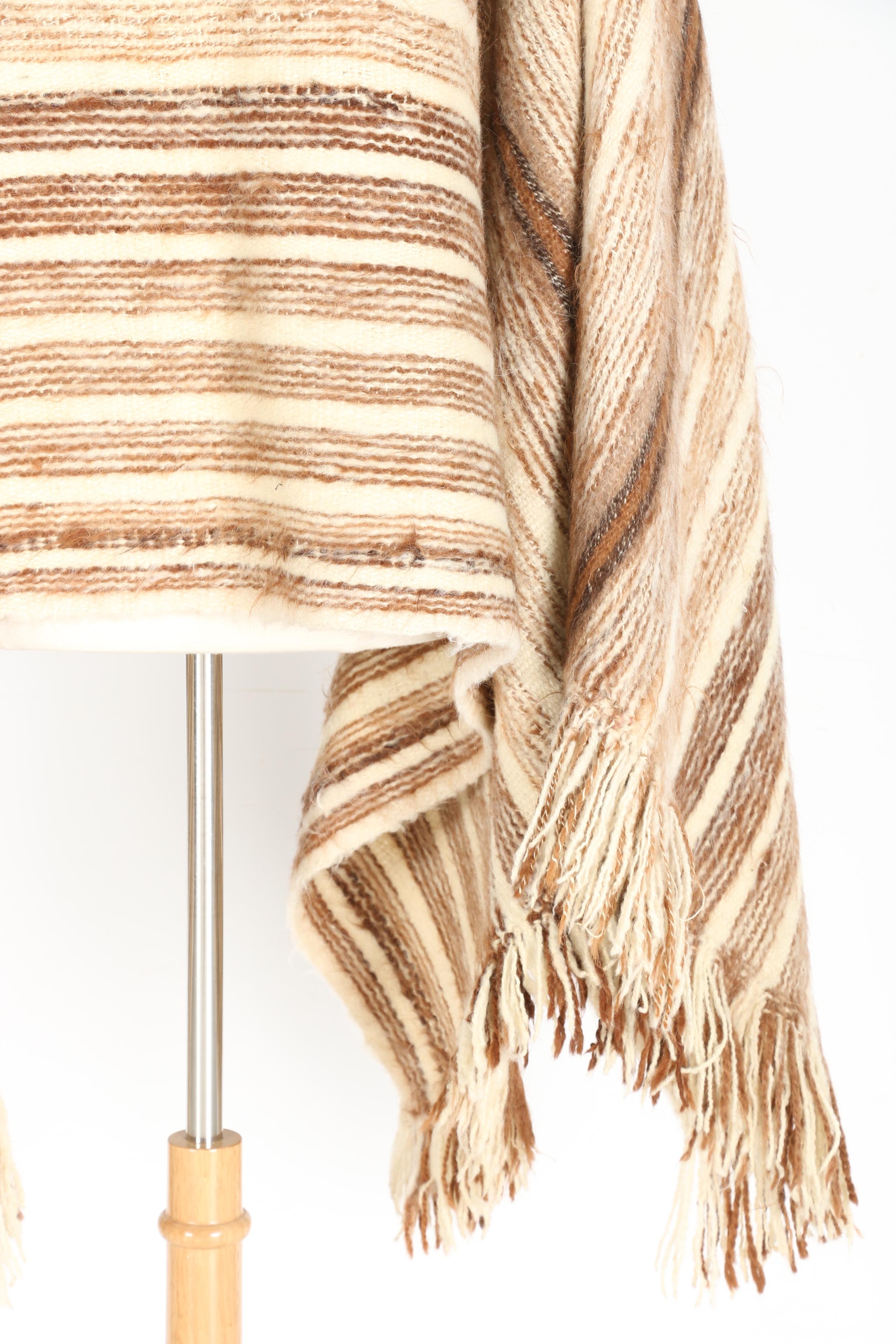 Vintage Mohair Poncho