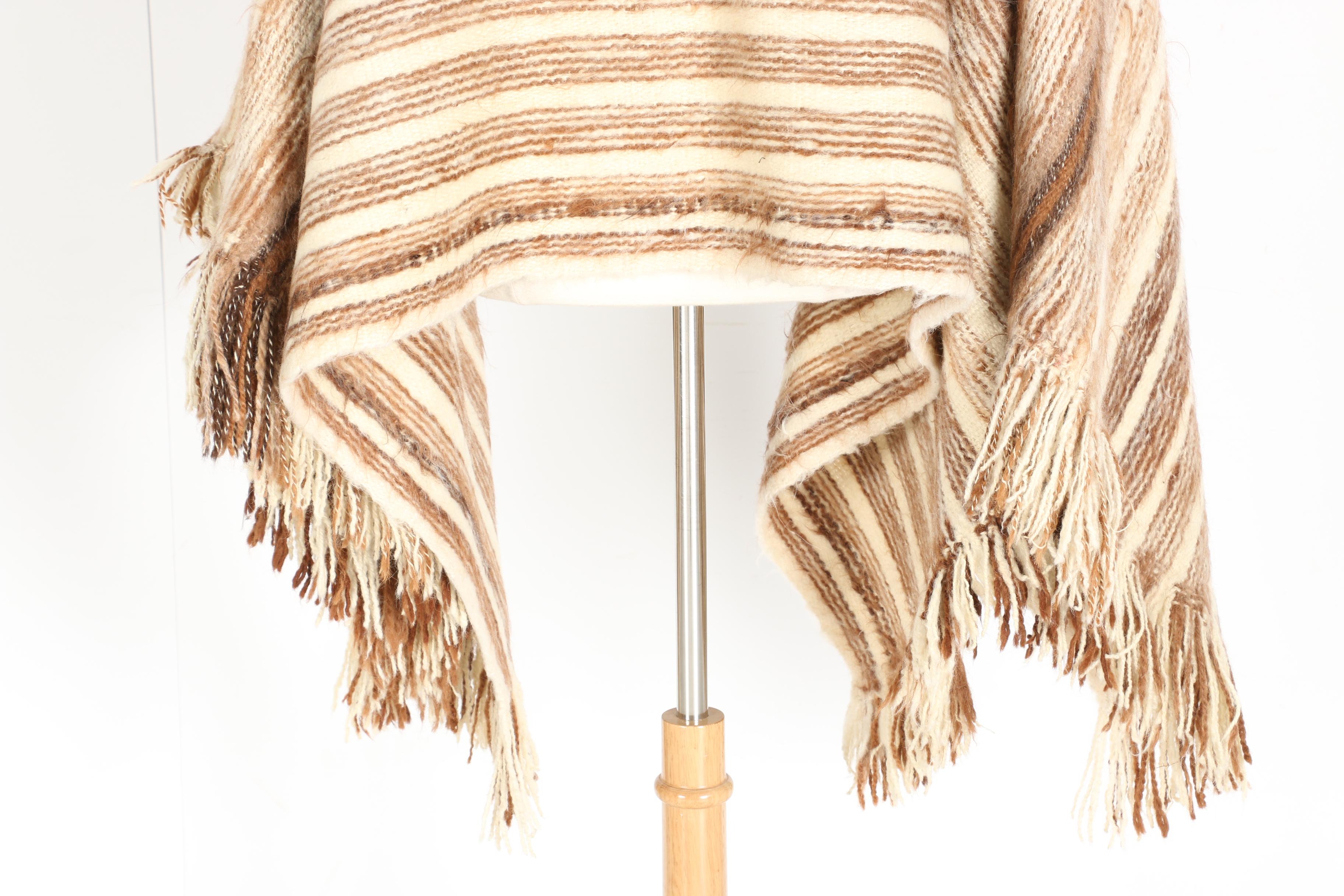 Vintage Mohair Poncho