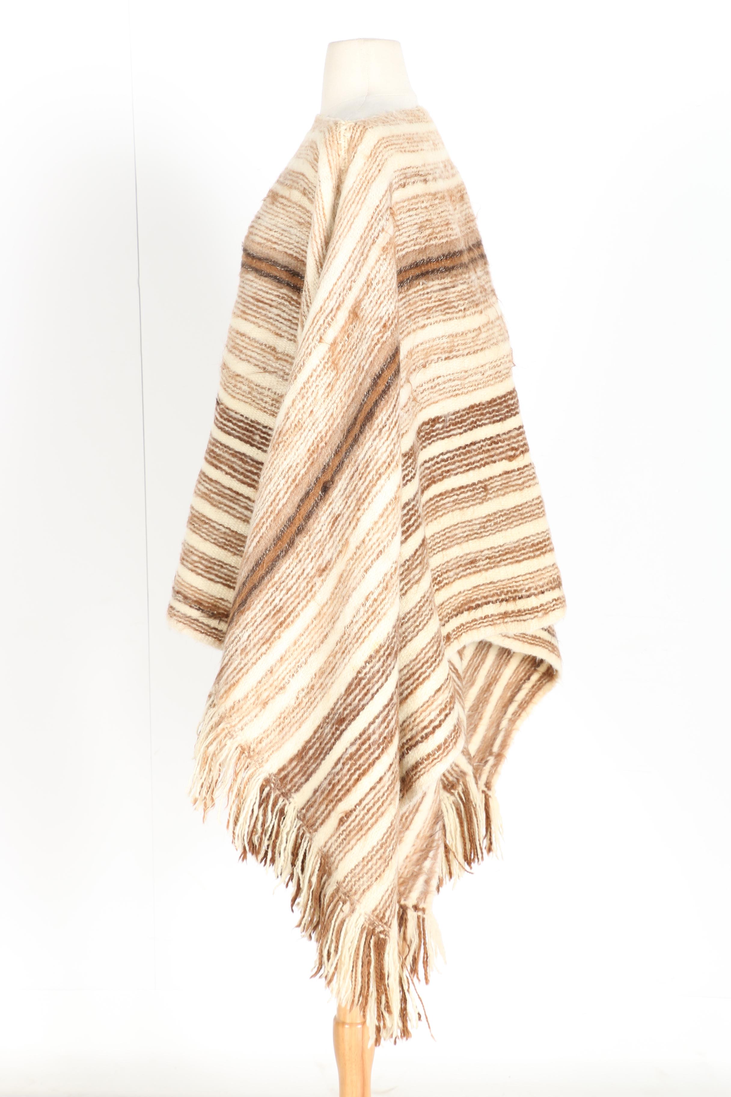 Vintage Mohair Poncho