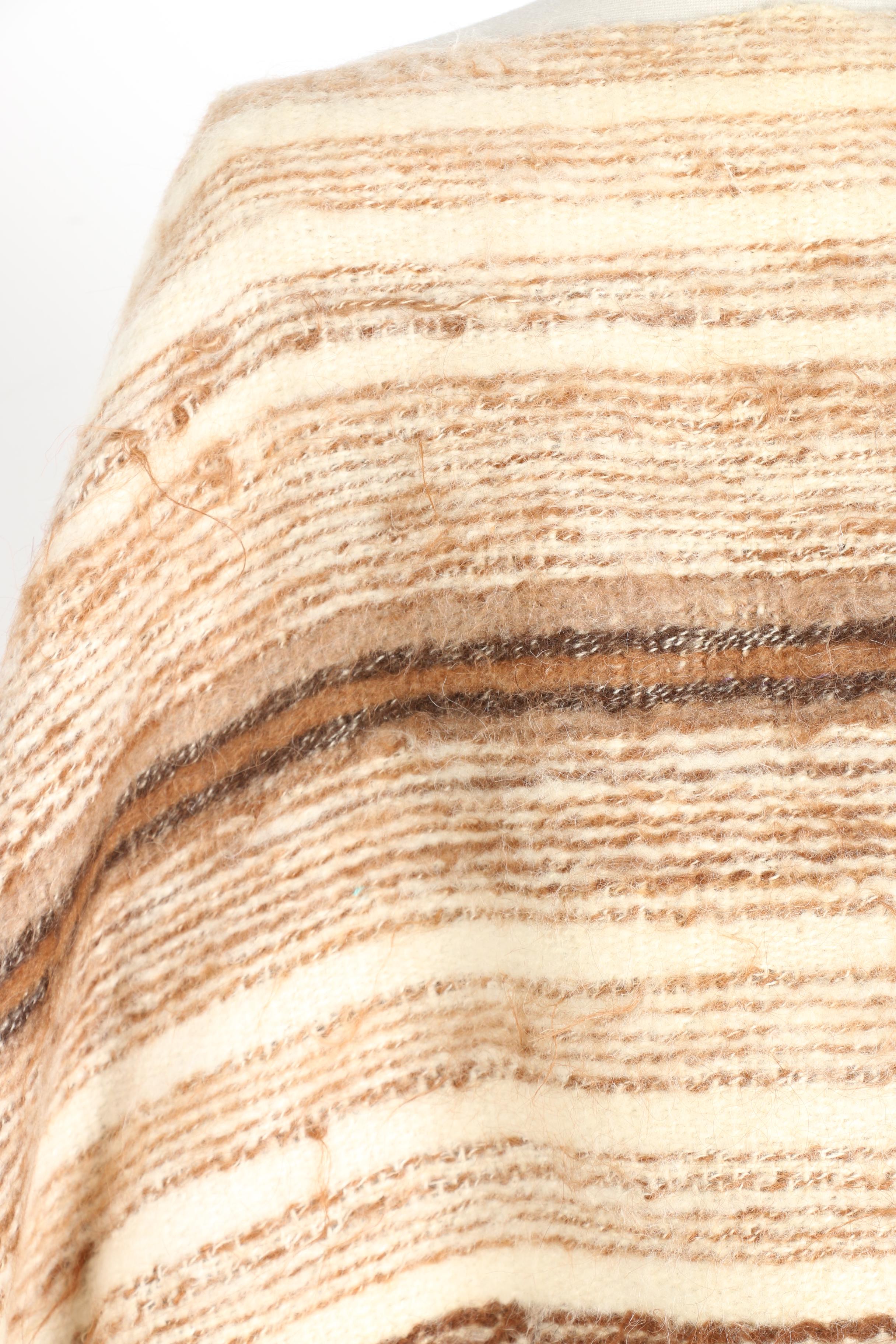 Vintage Mohair Poncho