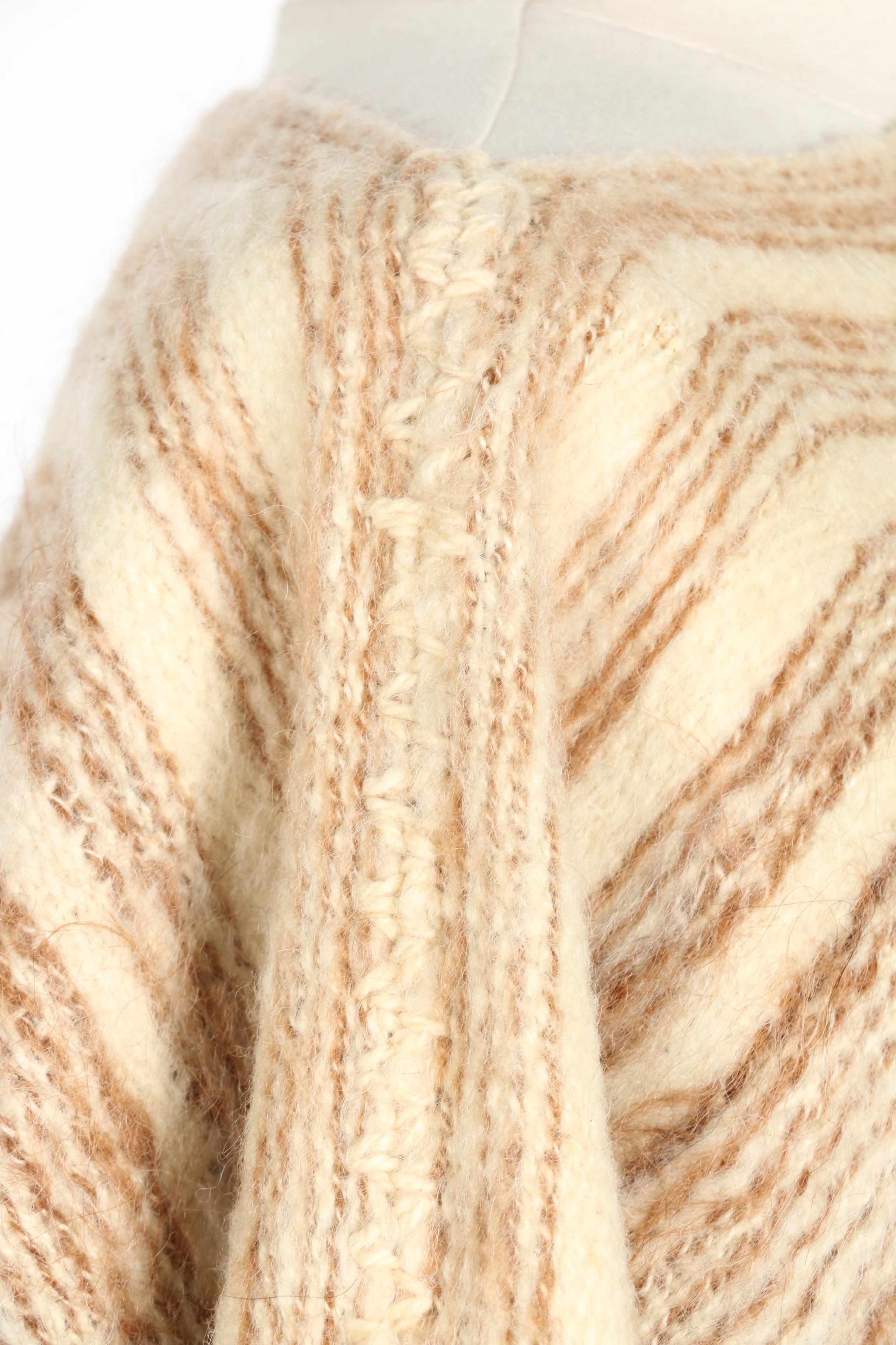 Vintage Mohair Poncho