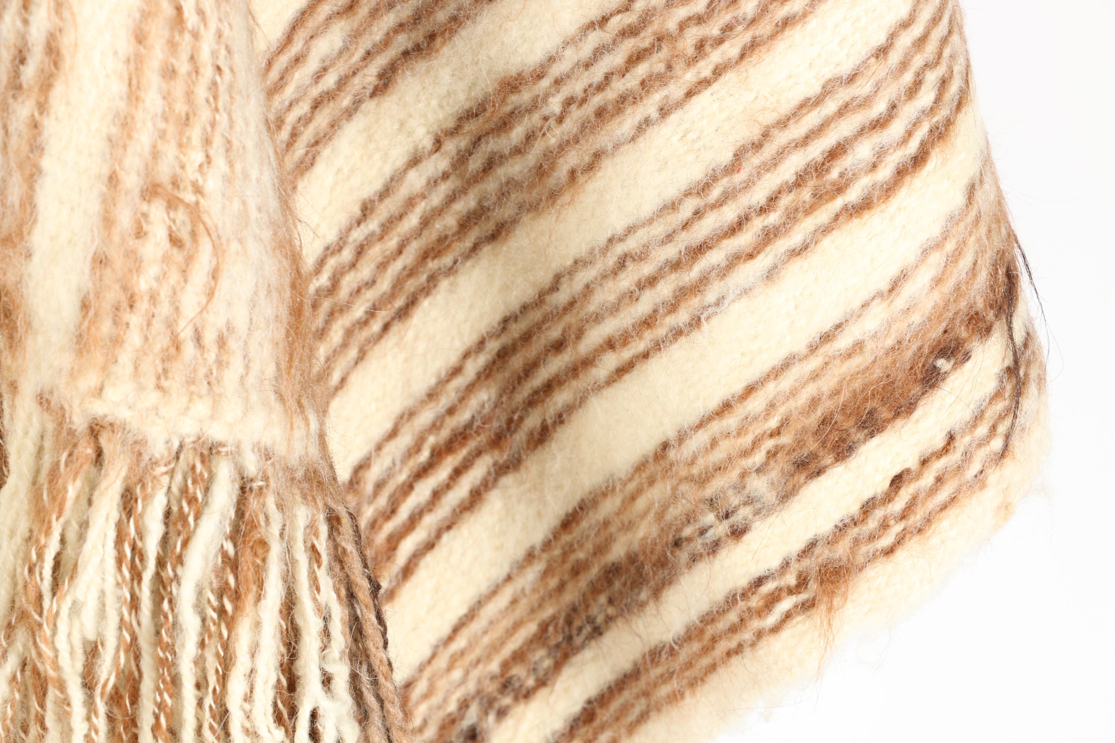 Vintage Mohair Poncho