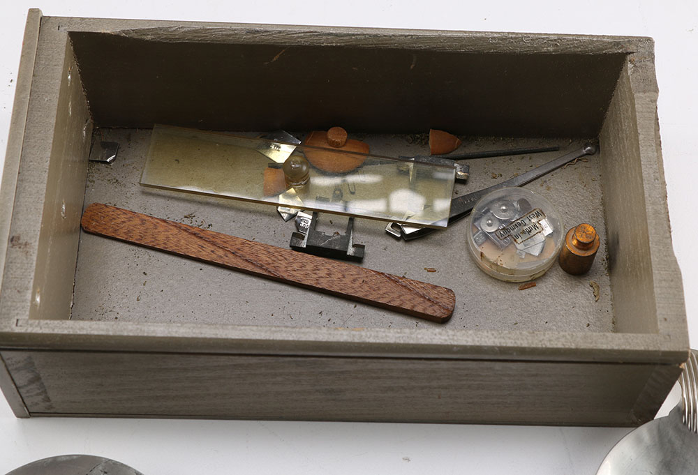 Seederer-Kohlbusch Inc. Antique Scientific Scale with Weights