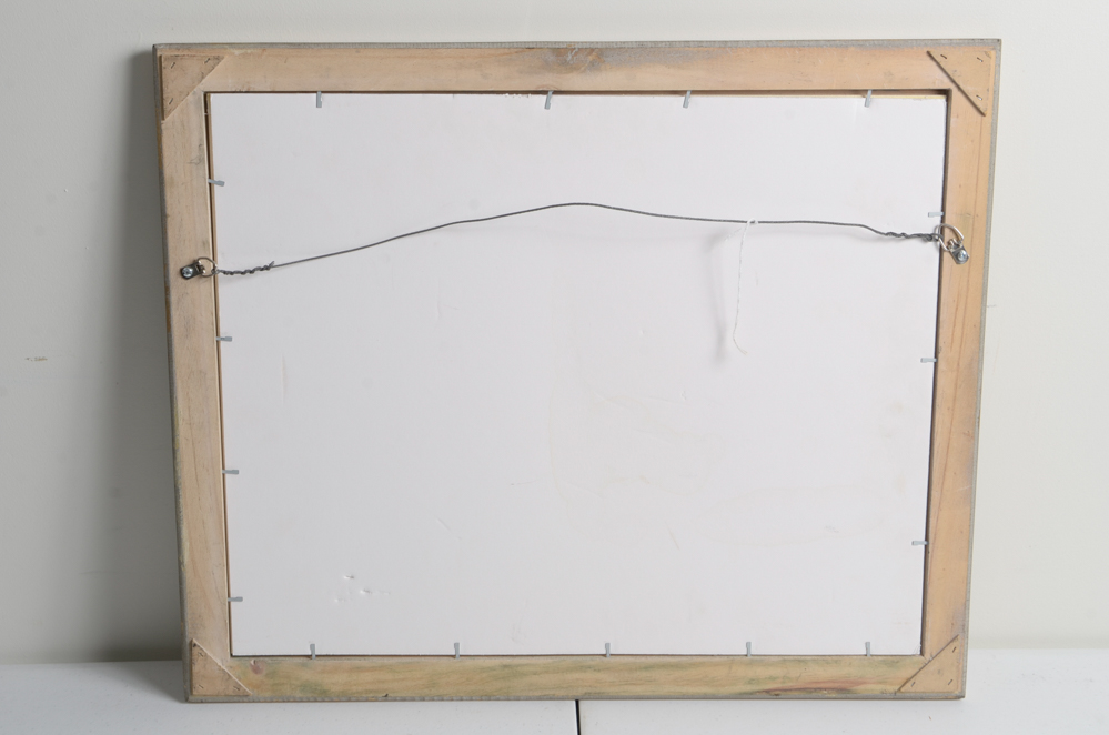 "Lying Female Nude" Offset Lithograph by Gustav Klimt