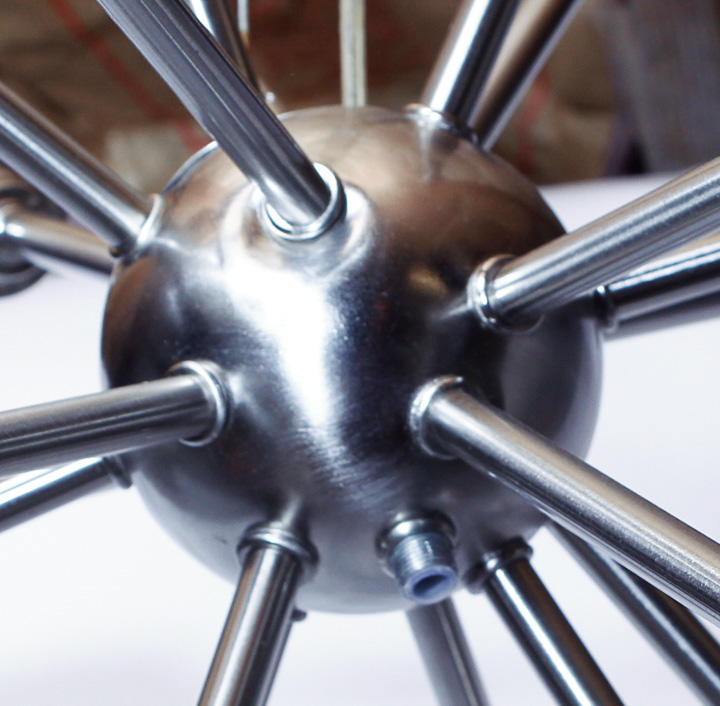 Mid Century Modern Sputnik Pendant Chandelier