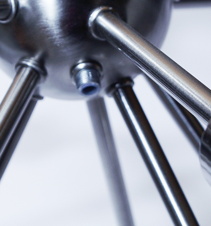 Mid Century Modern Sputnik Pendant Chandelier