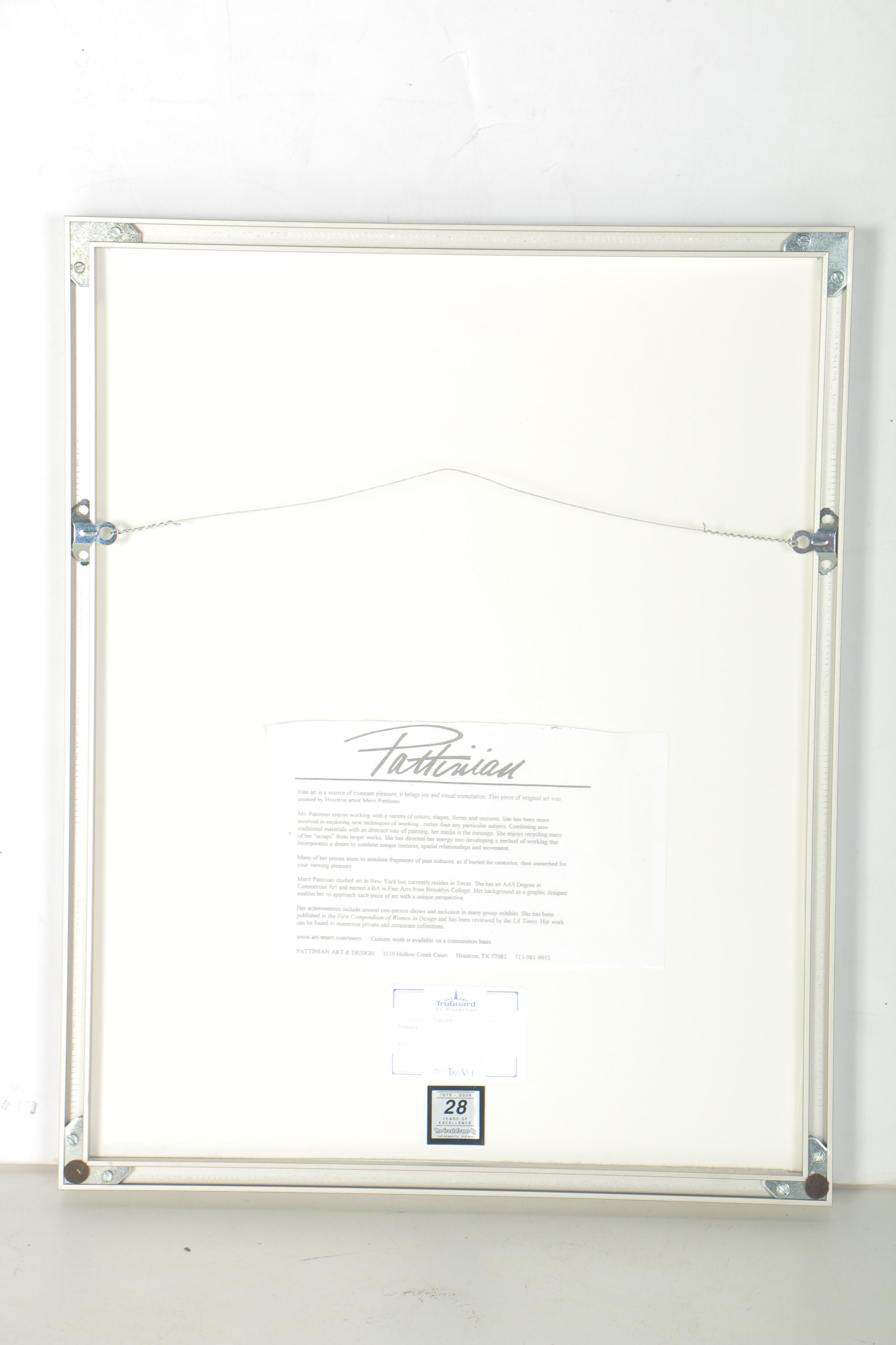 Merri Pattinian Mixed Media Artwork