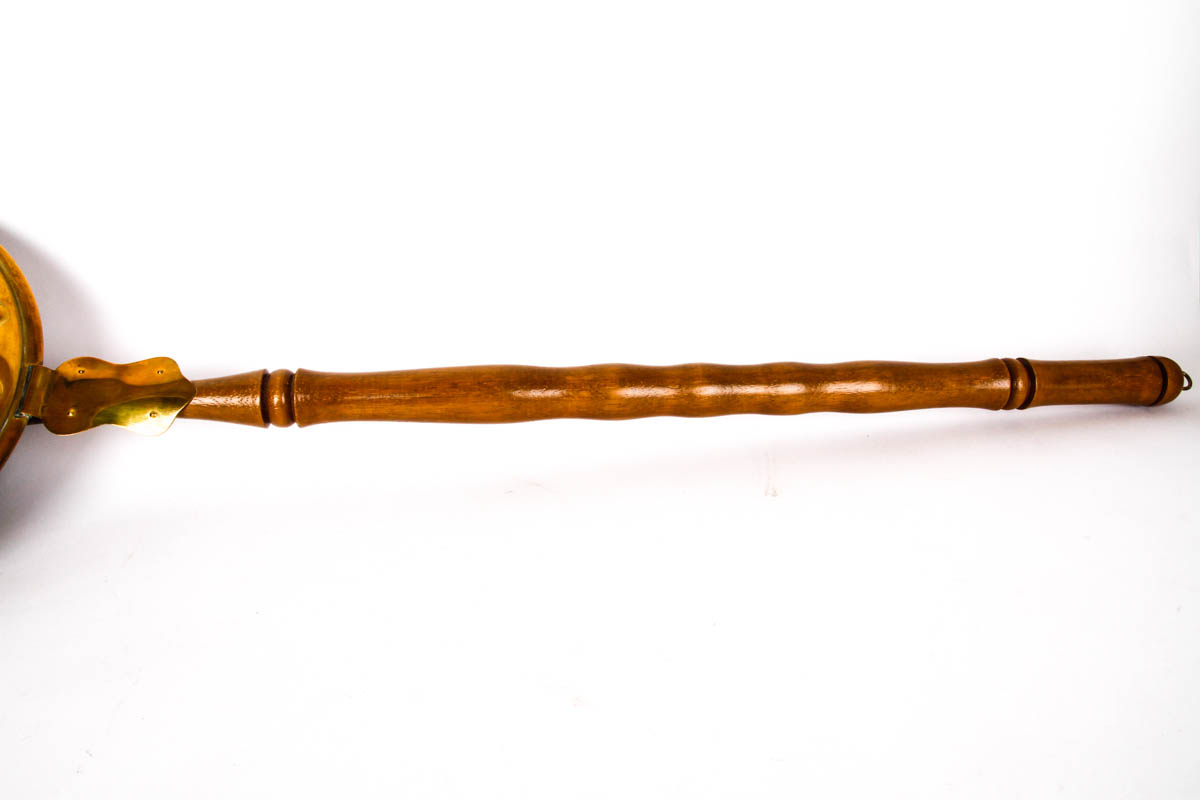 Vintage Brass Bed Warmer