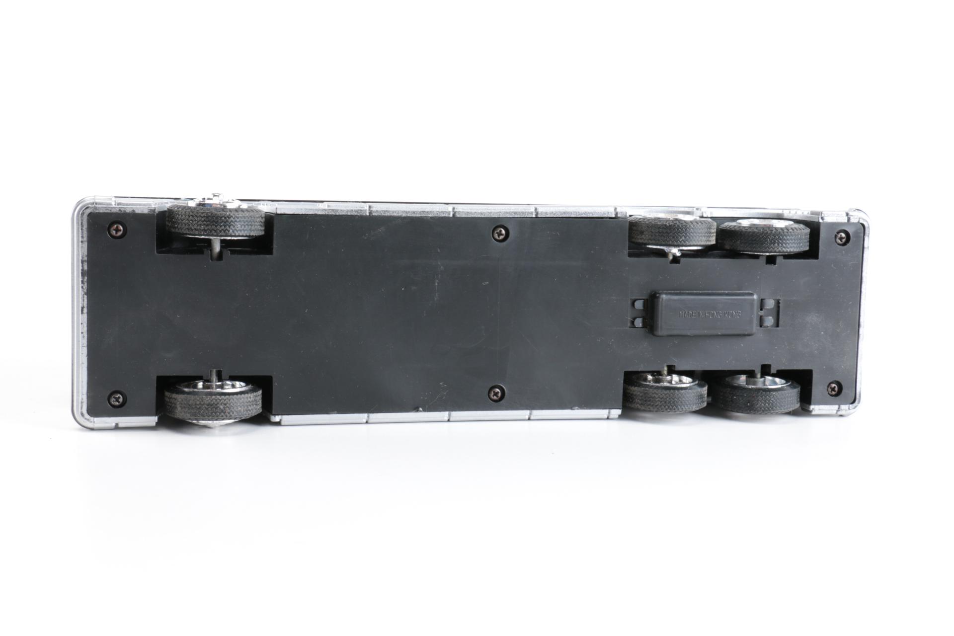 Collection of Plastic Toy Greyhound Buses