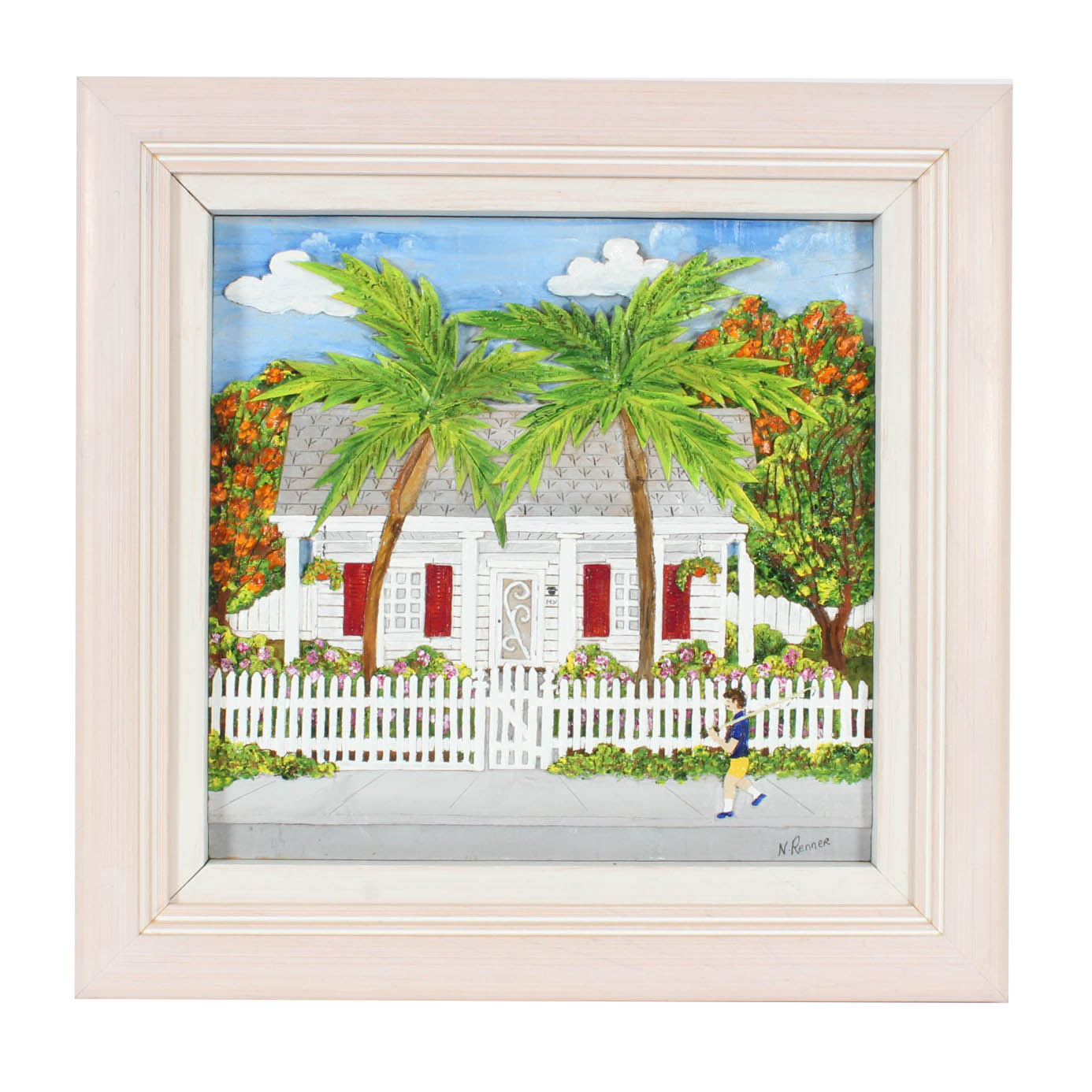 Norma Renner Low Relief Painting