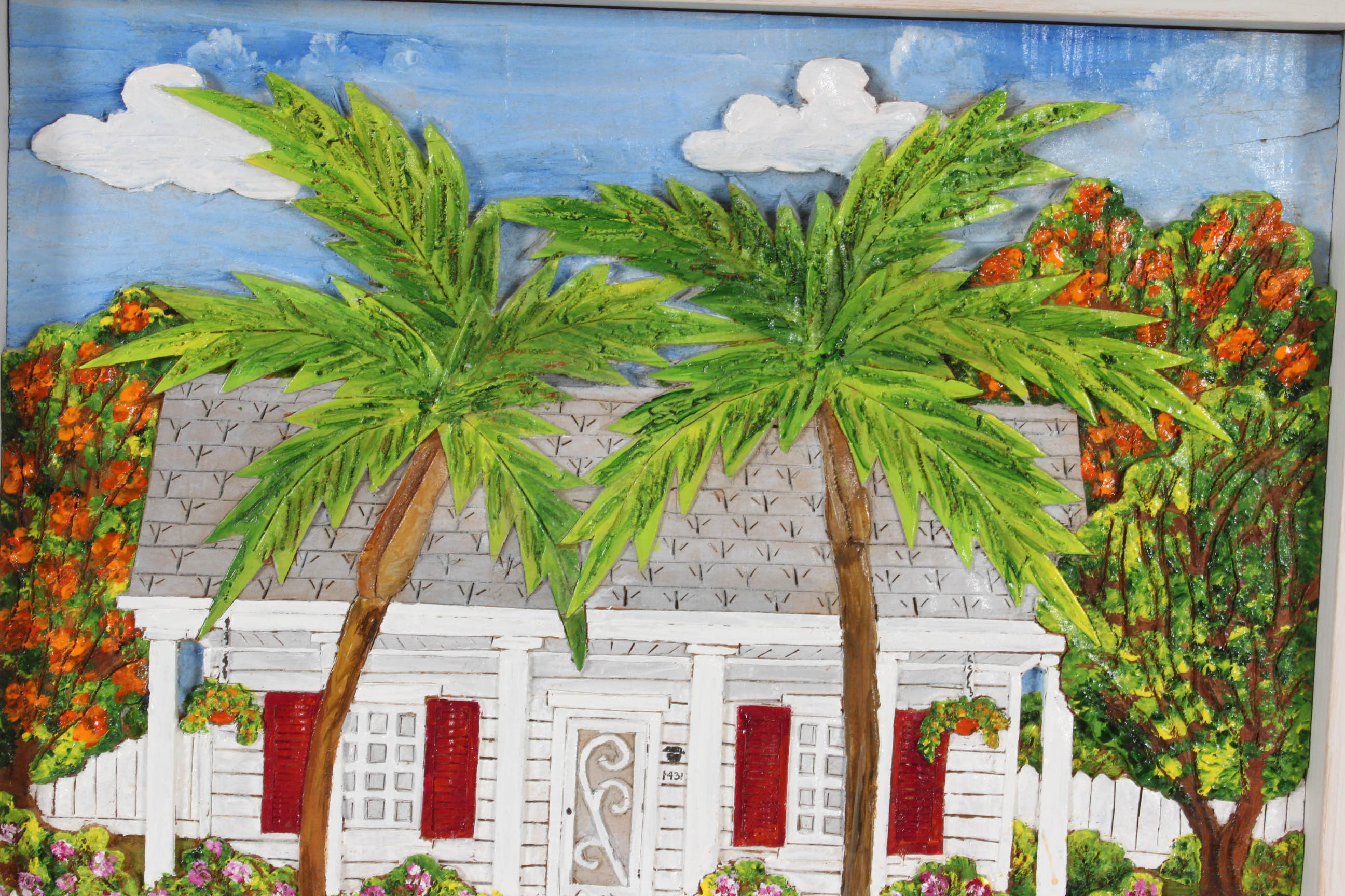 Norma Renner Low Relief Painting