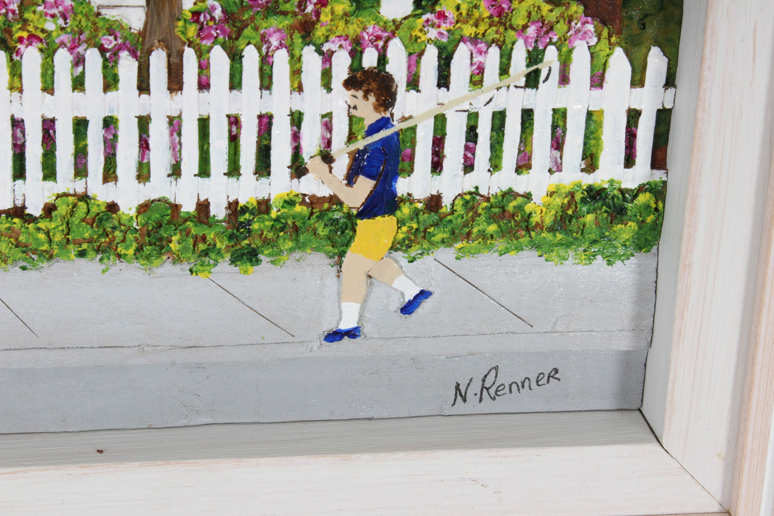 Norma Renner Low Relief Painting