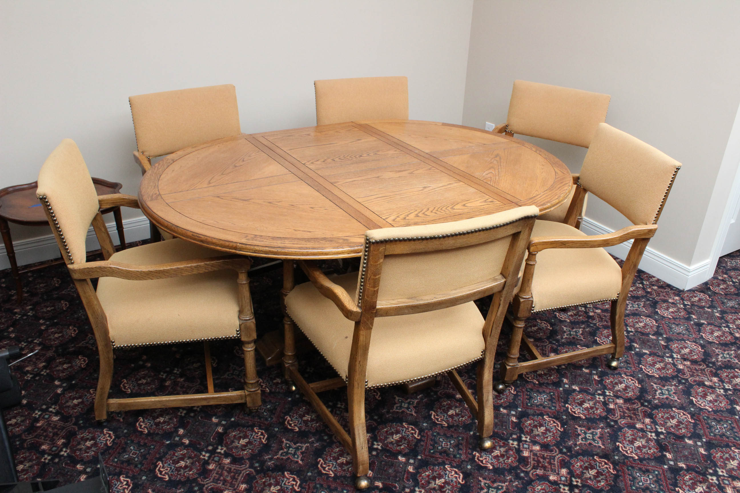 Chatham Oaks by Drexel Oak Table and Chairs