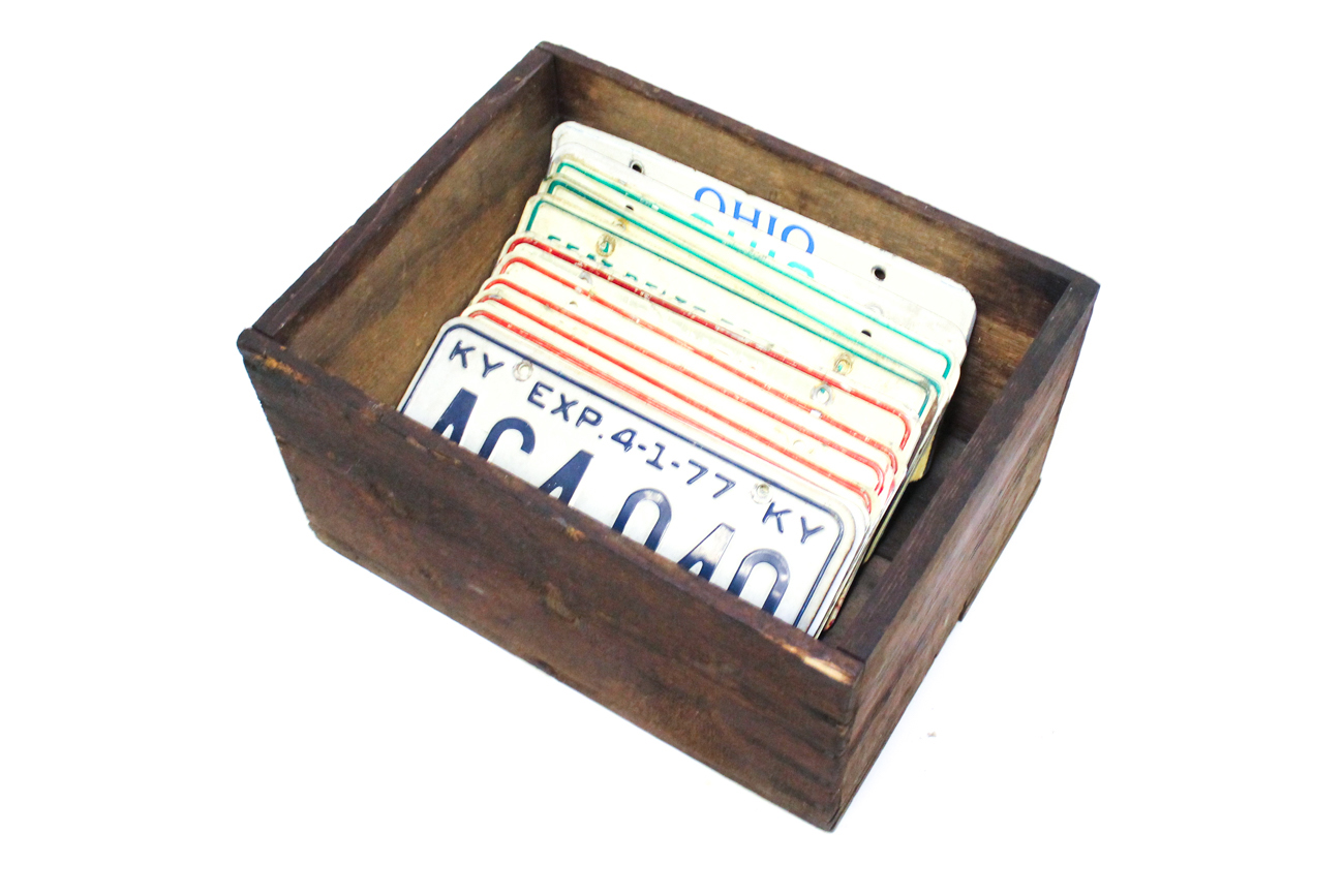 Collection of License Plates