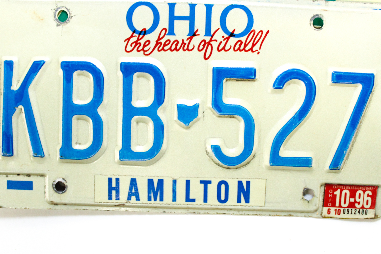 Collection of License Plates