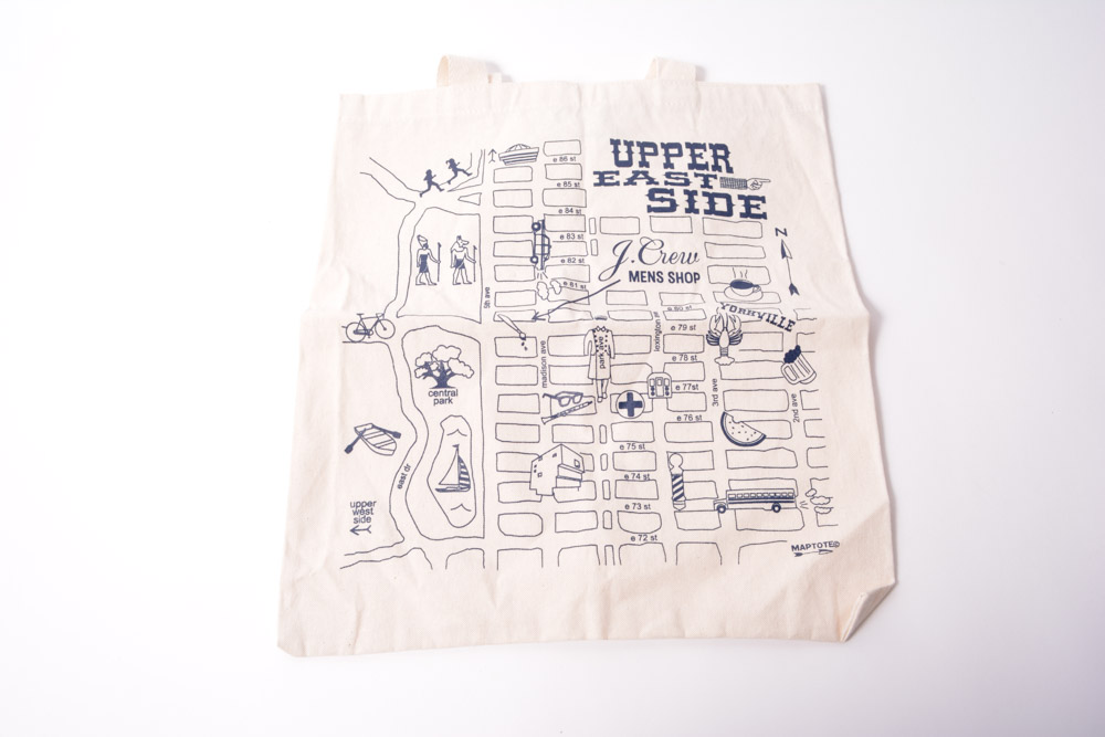 North Face Backpack and Maptote Bag for J. Crew