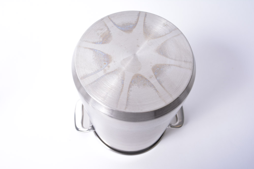 Stainless Steel Aubecq Saucepan and All-Clad Asparagus Pot