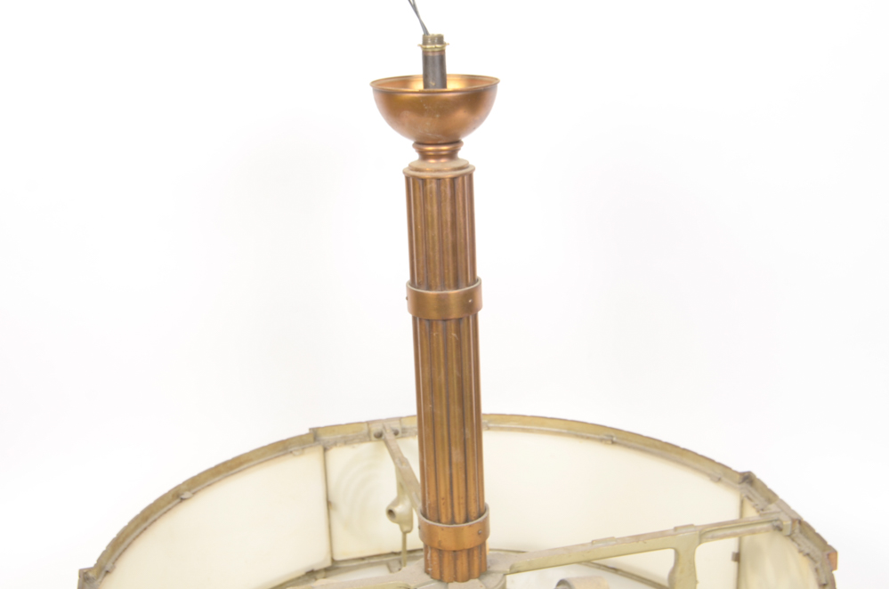 Pair of Drum Chandeliers