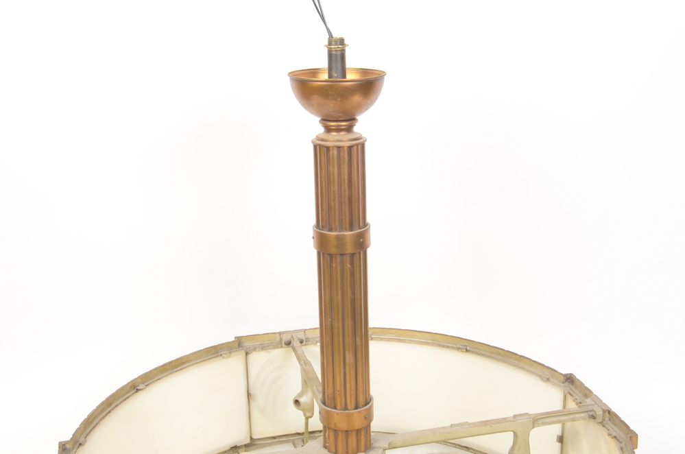 Pair of Drum Chandeliers