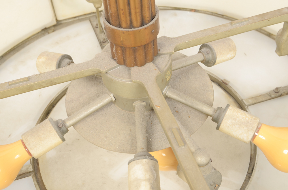 Pair of Drum Chandeliers