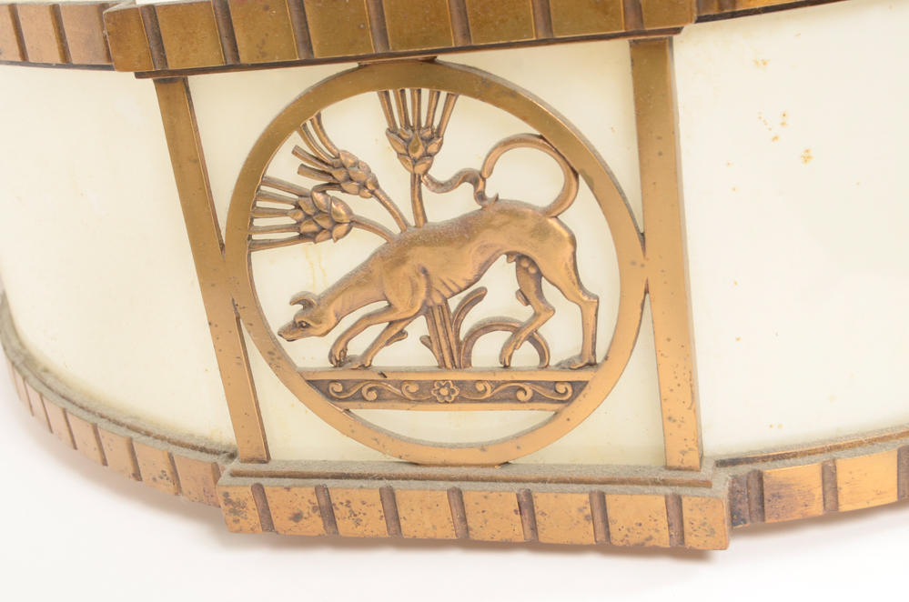 Pair of Drum Chandeliers