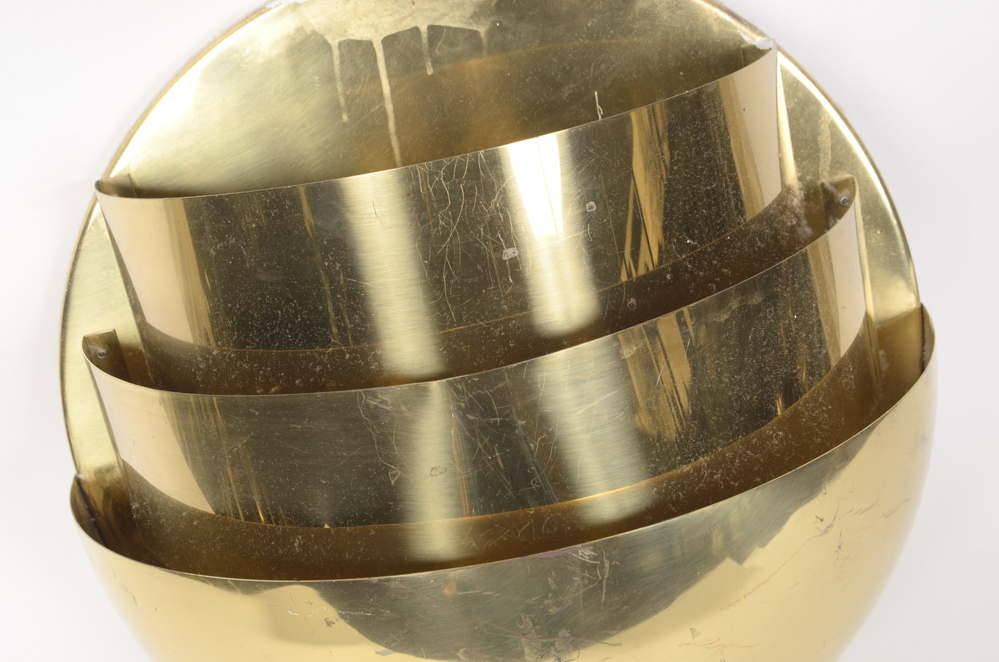 20 Art Deco Style Domed Half Moon Wall Sconces