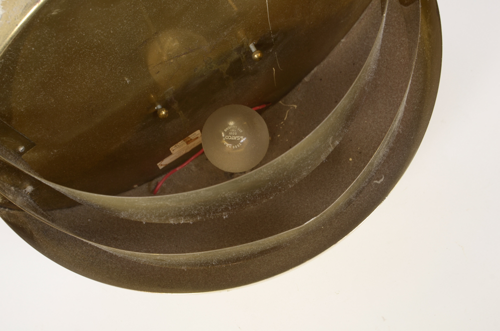 20 Art Deco Style Domed Half Moon Wall Sconces