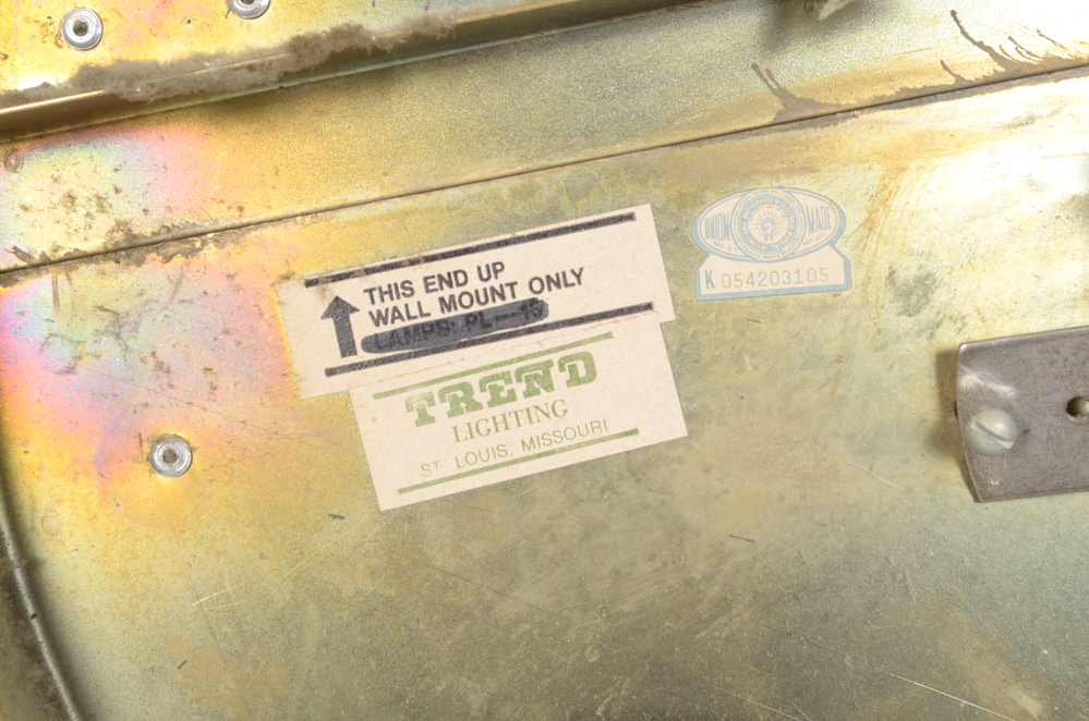 20 Art Deco Style Domed Half Moon Wall Sconces