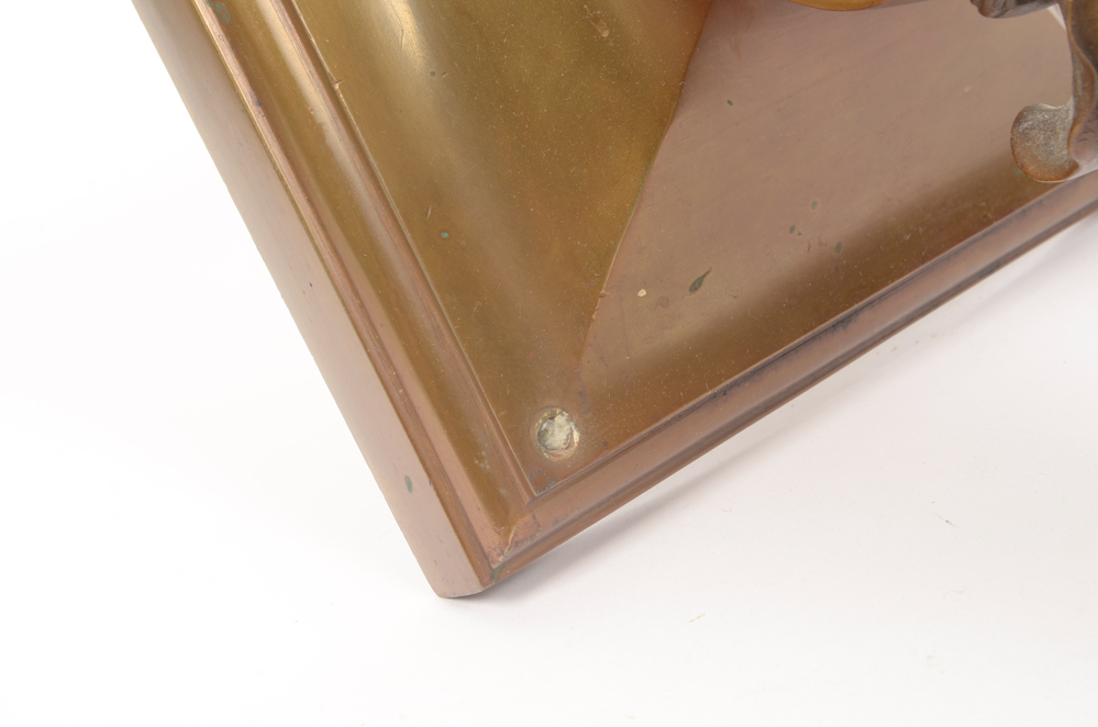 Six Neoclassical Sconces with Ceramic Shades